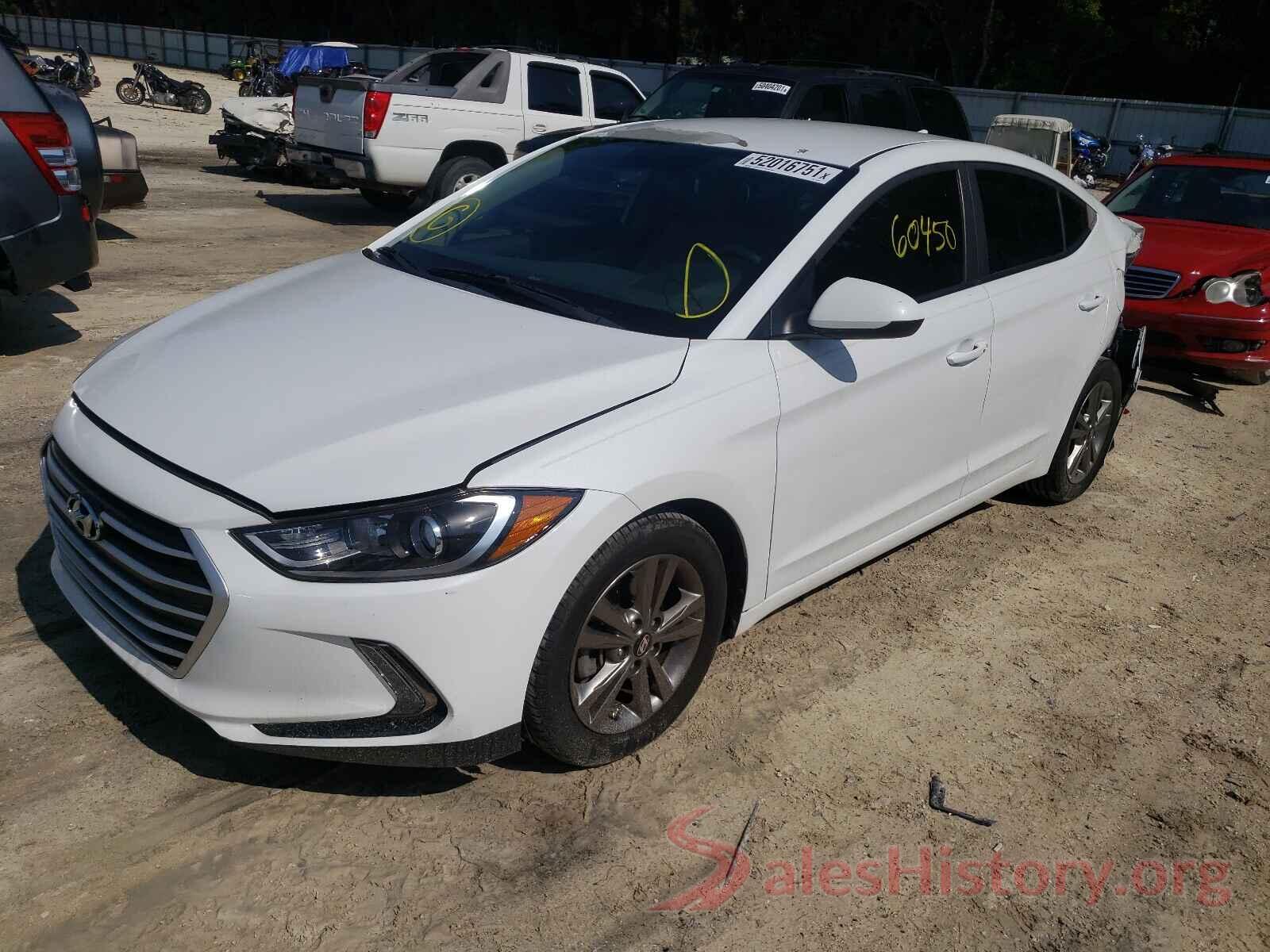 5NPD84LF7HH056095 2017 HYUNDAI ELANTRA