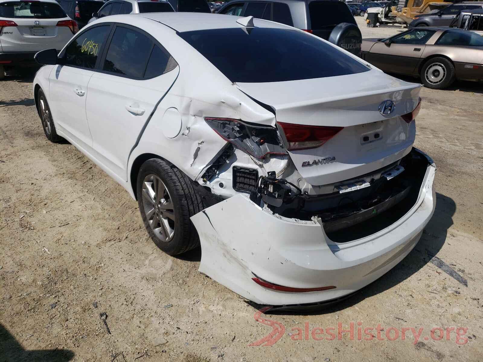 5NPD84LF7HH056095 2017 HYUNDAI ELANTRA