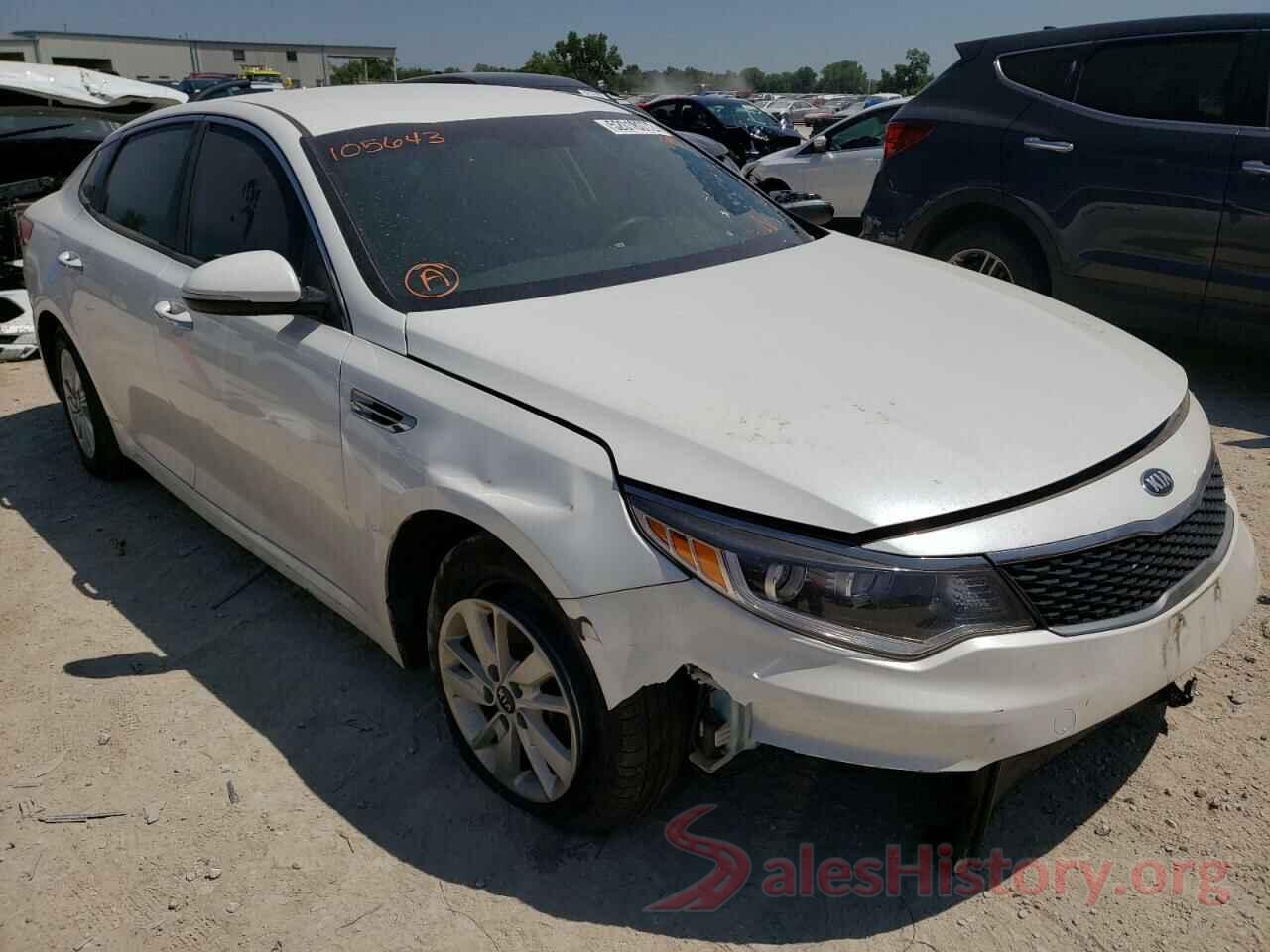 KNAGT4L3XG5105643 2016 KIA OPTIMA