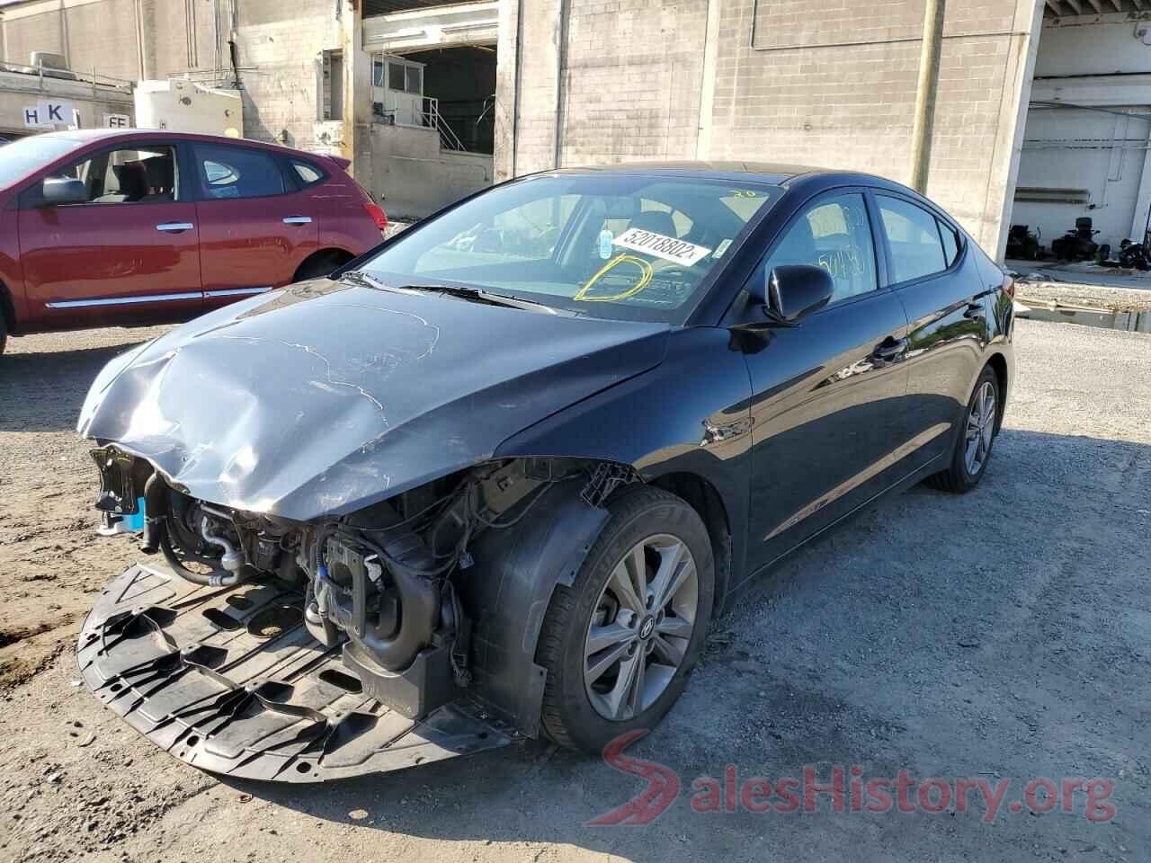 5NPD84LF7JH369606 2018 HYUNDAI ELANTRA