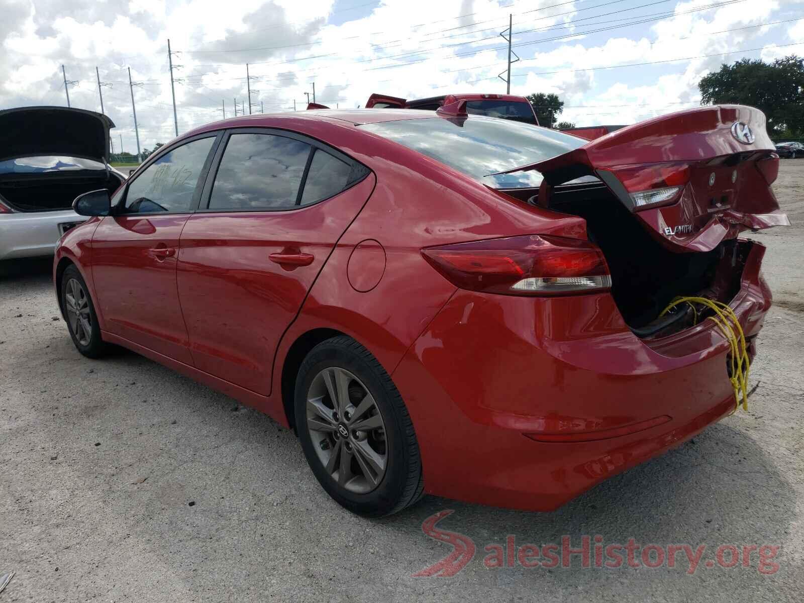 5NPD84LF3JH344718 2018 HYUNDAI ELANTRA