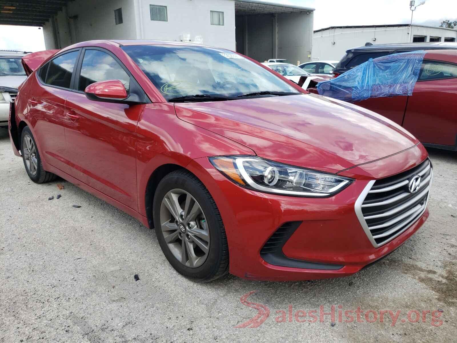 5NPD84LF3JH344718 2018 HYUNDAI ELANTRA