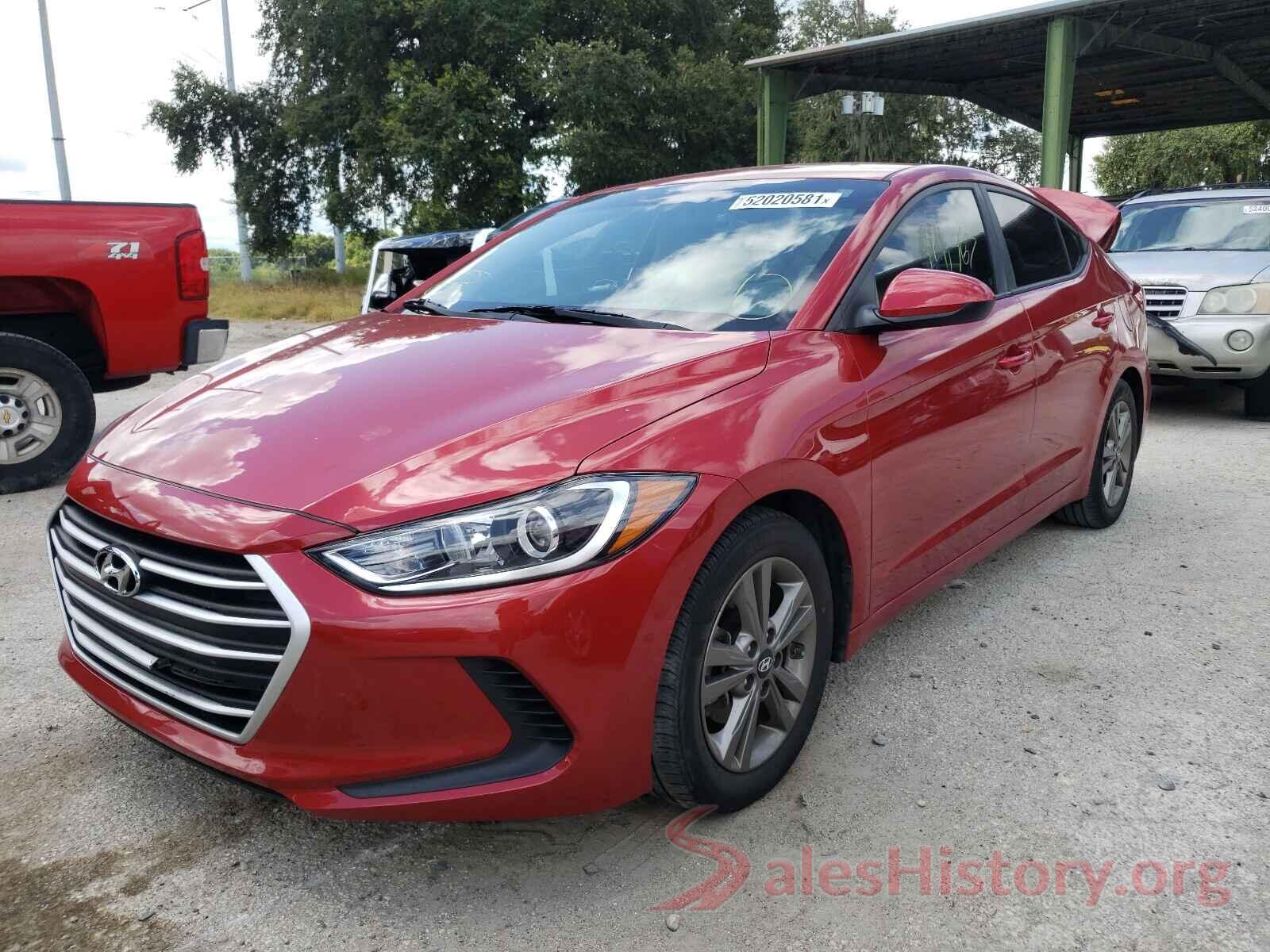 5NPD84LF3JH344718 2018 HYUNDAI ELANTRA