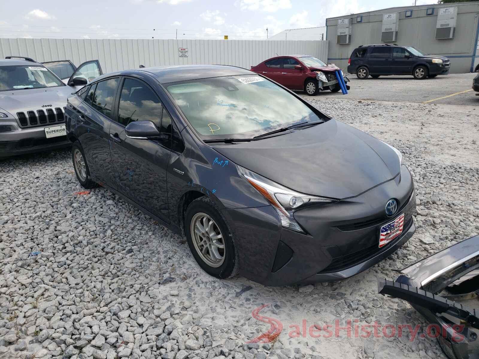 JTDKARFU3H3536181 2017 TOYOTA PRIUS