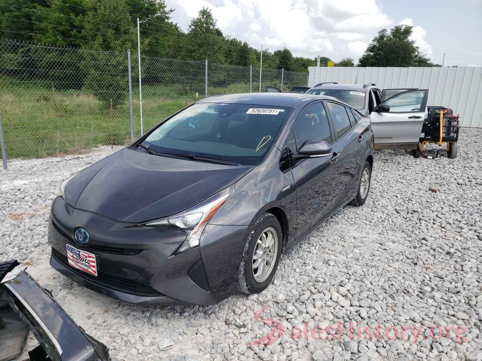 JTDKARFU3H3536181 2017 TOYOTA PRIUS