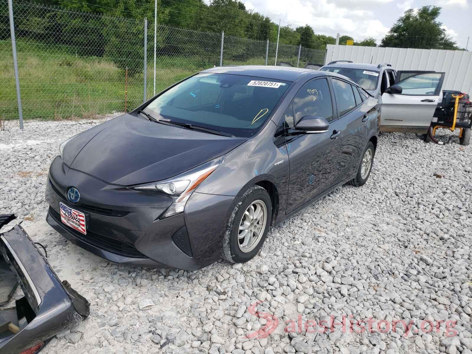 JTDKARFU3H3536181 2017 TOYOTA PRIUS