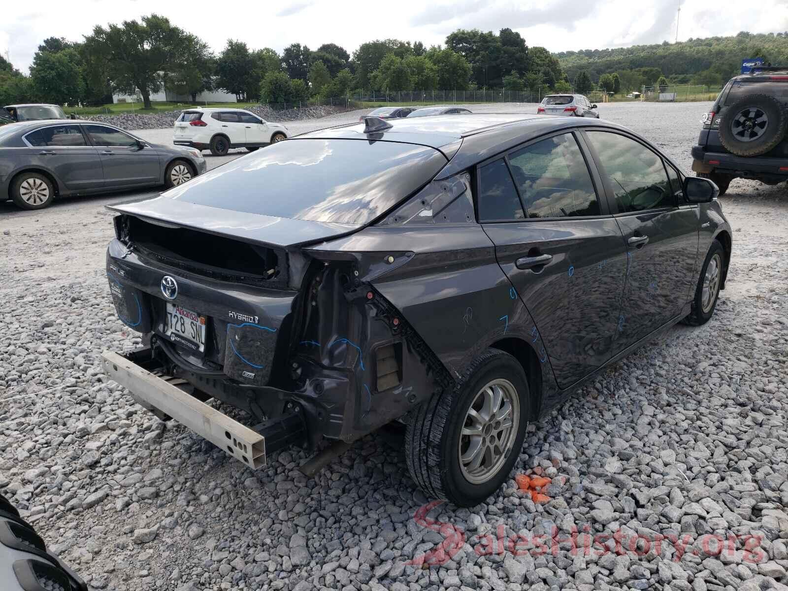 JTDKARFU3H3536181 2017 TOYOTA PRIUS