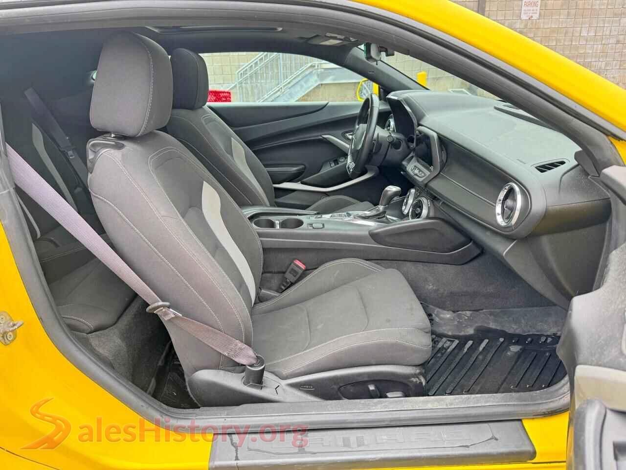 2017 CHEVROLET CAMARO VIN 1G1FF1R70H0185640, rear view