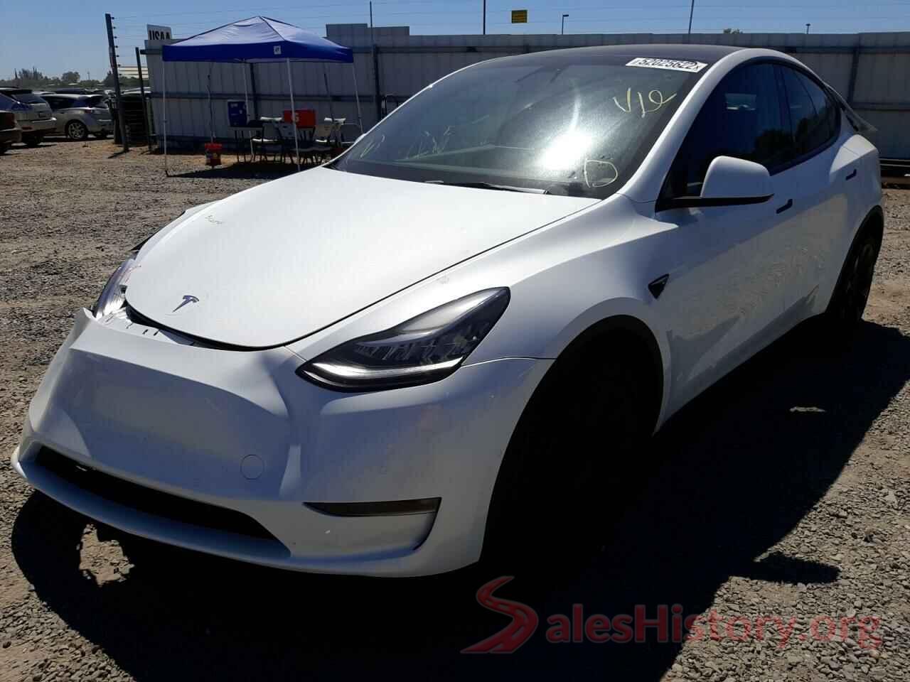 7SAYGDEE5NF493552 2022 TESLA MODEL Y