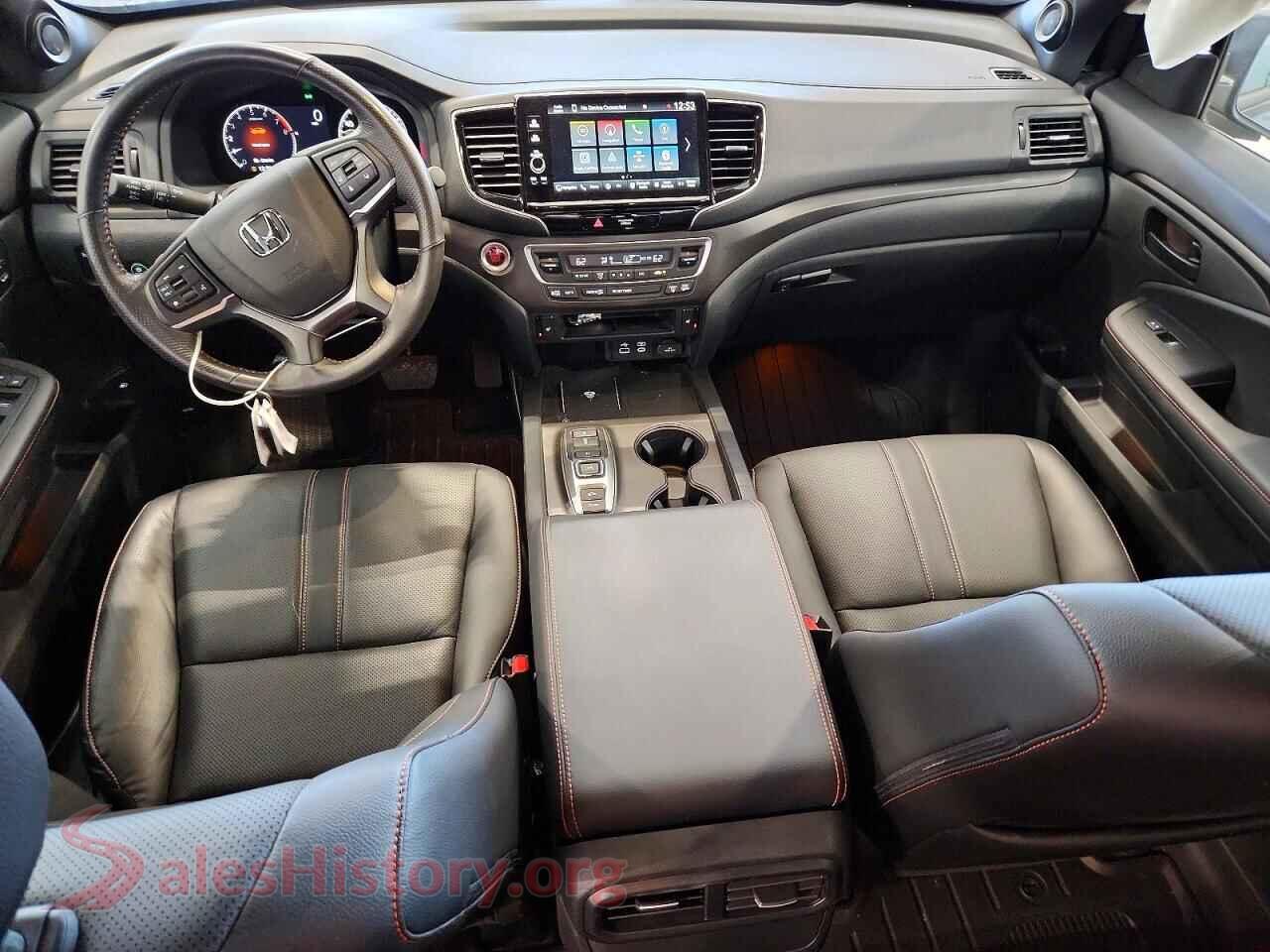 2025 HONDA RIDGELINE VIN 5FPYK3F64SB024193, interior dashboard