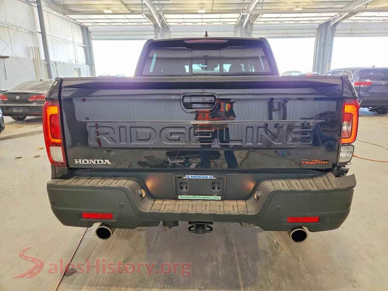 2025 HONDA RIDGELINE VIN 5FPYK3F64SB024193, left side view