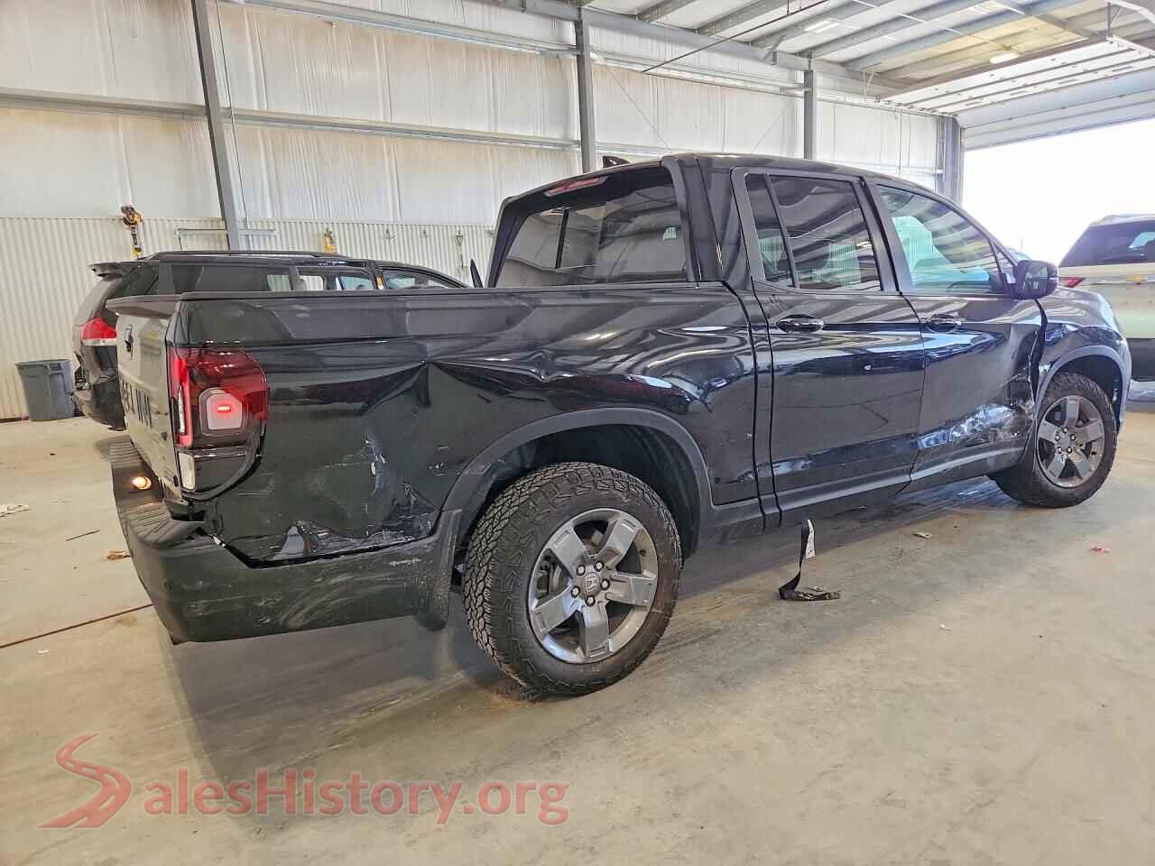 2025 HONDA RIDGELINE VIN 5FPYK3F64SB024193, right side view