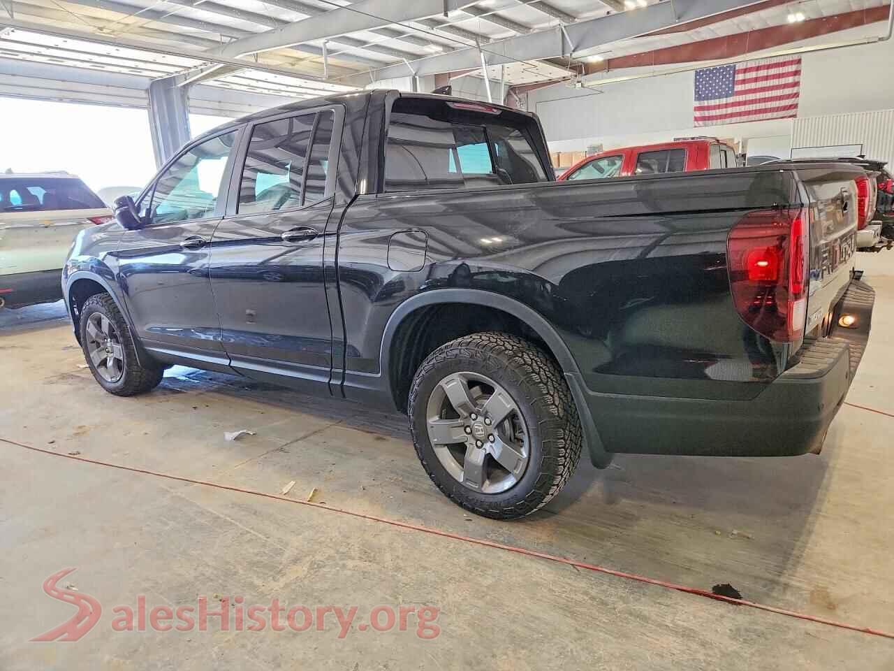 2025 HONDA RIDGELINE VIN 5FPYK3F64SB024193, front view