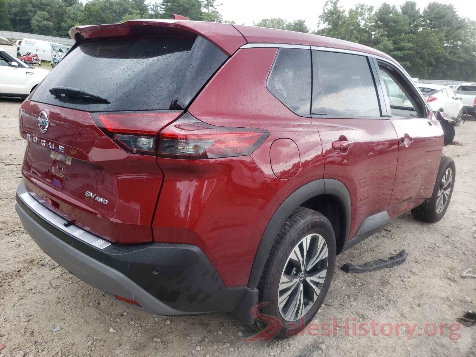 JN8AT3BBXMW221236 2021 NISSAN ROGUE