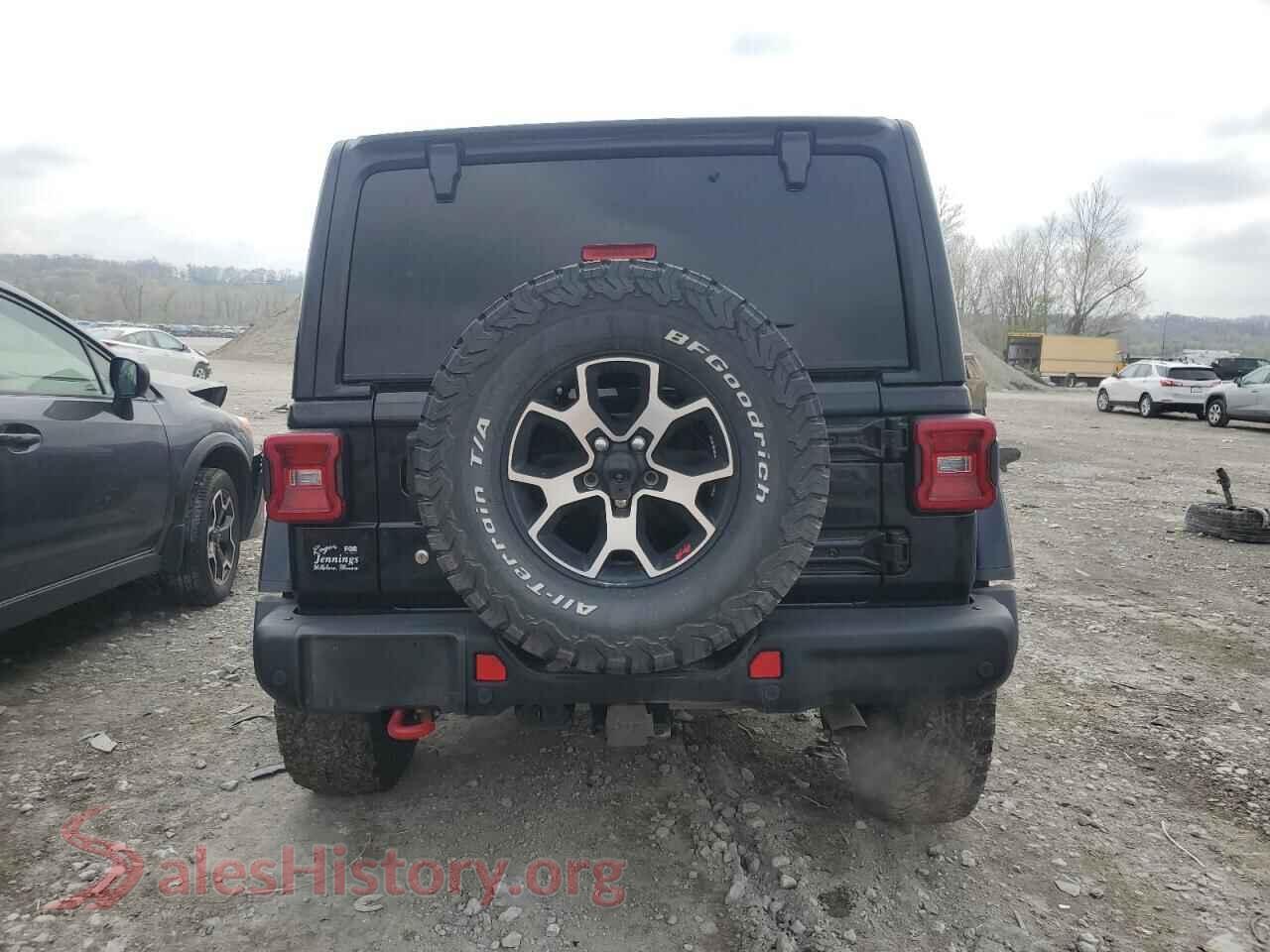 2019 JEEP WRANGLER VIN 1C4HJXFG2KW567999, left side view