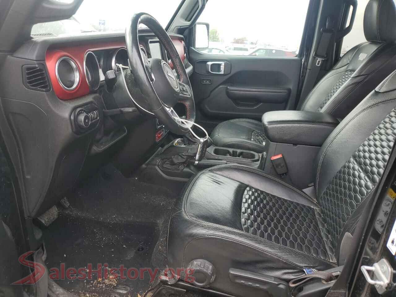 2019 JEEP WRANGLER VIN 1C4HJXFG2KW567999, engine bay