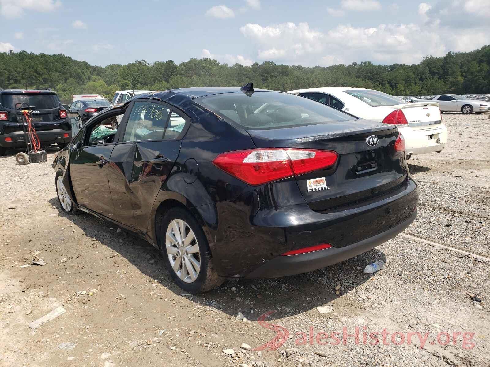 KNAFX4A60G5568288 2016 KIA FORTE