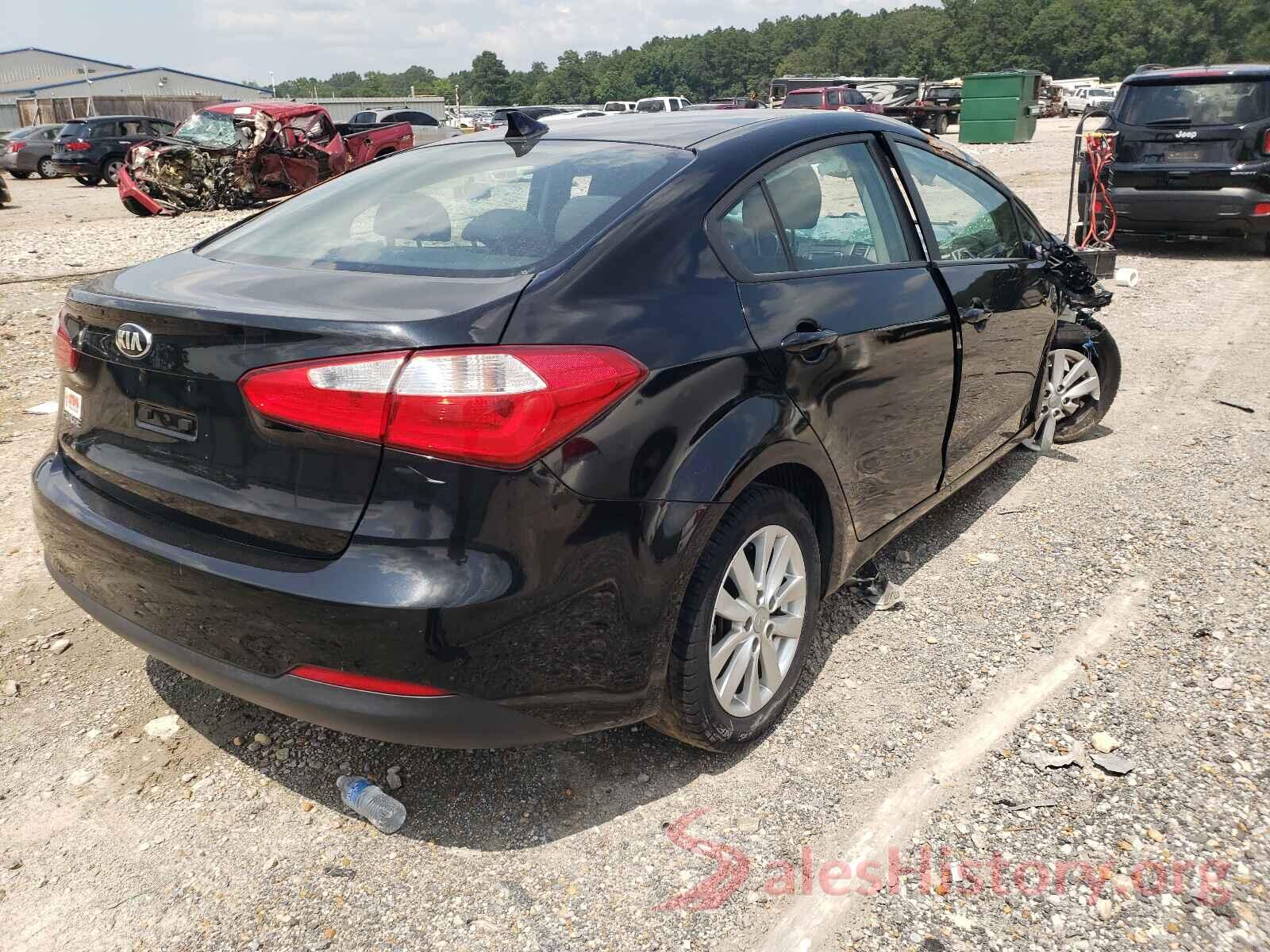 KNAFX4A60G5568288 2016 KIA FORTE