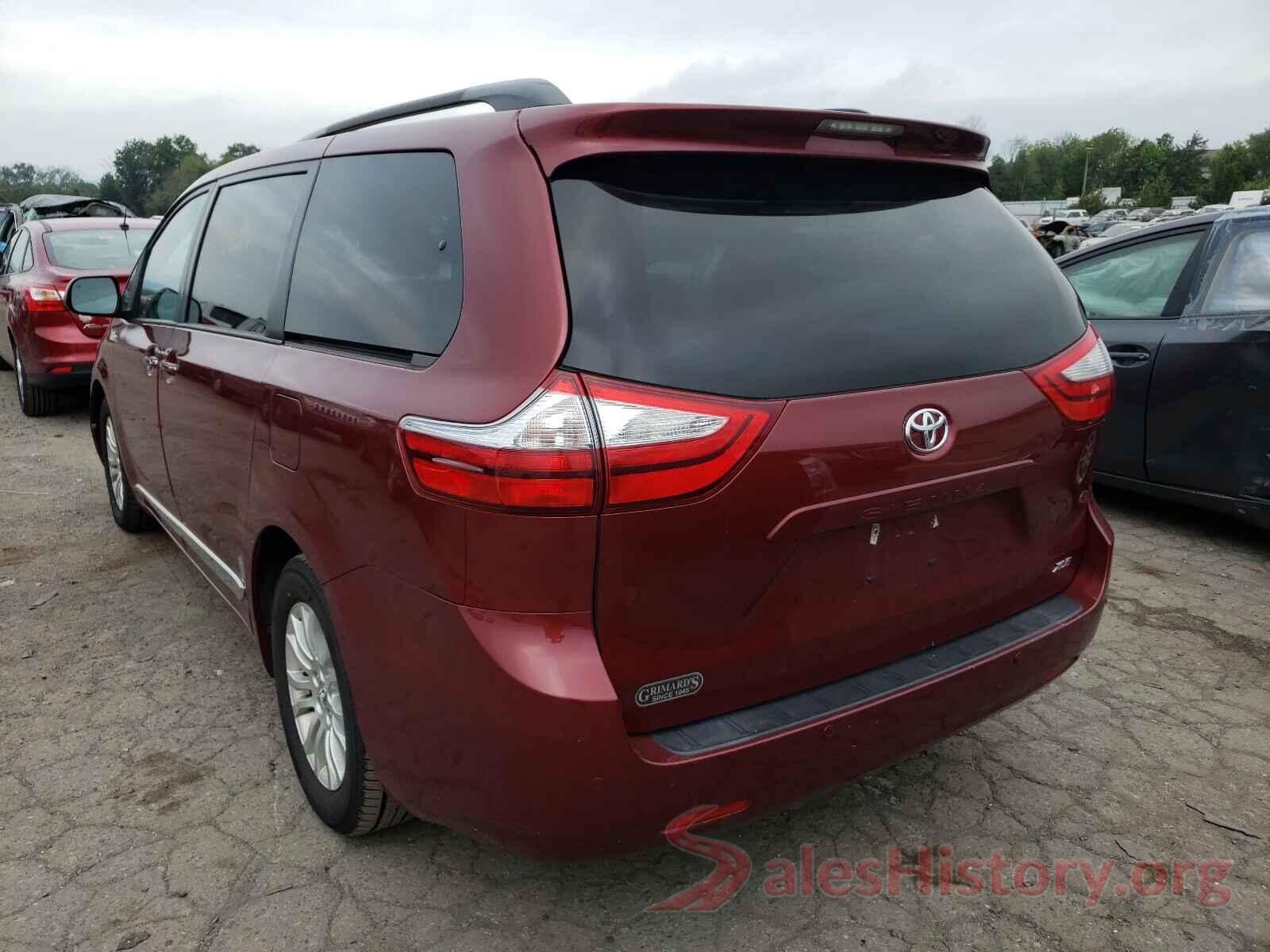 5TDYZ3DC5HS867448 2017 TOYOTA SIENNA