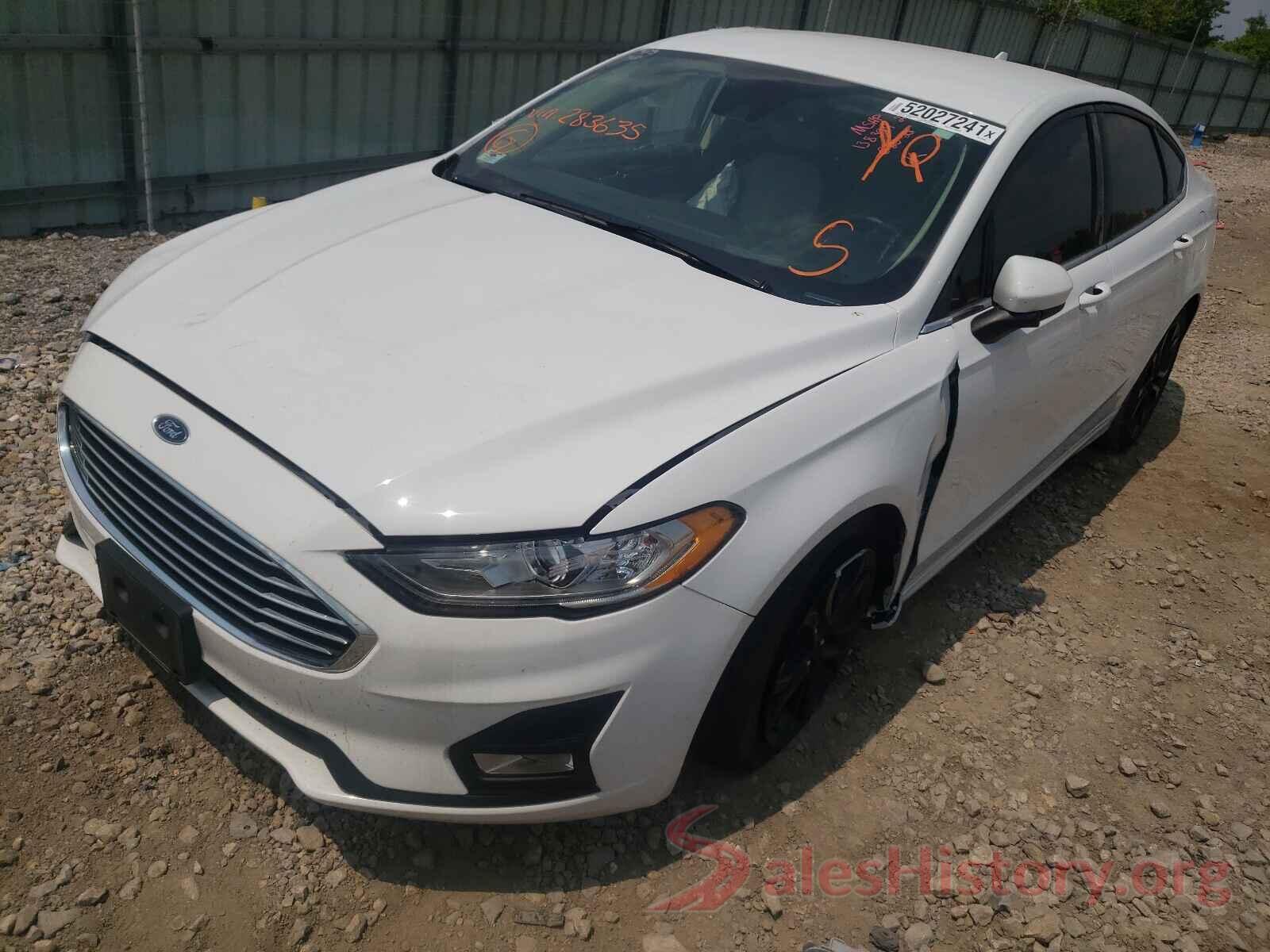 3FA6P0HD0KR283635 2019 FORD FUSION