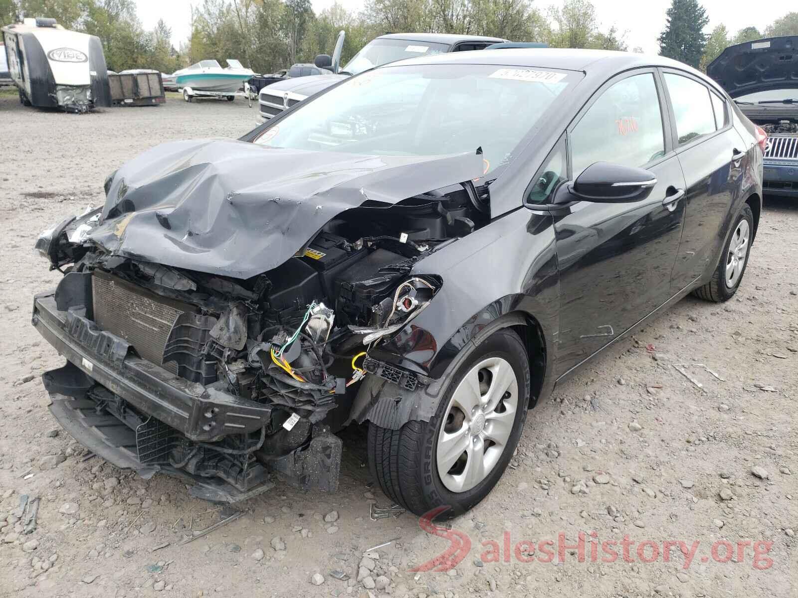 KNAFX4A63G5497376 2016 KIA FORTE