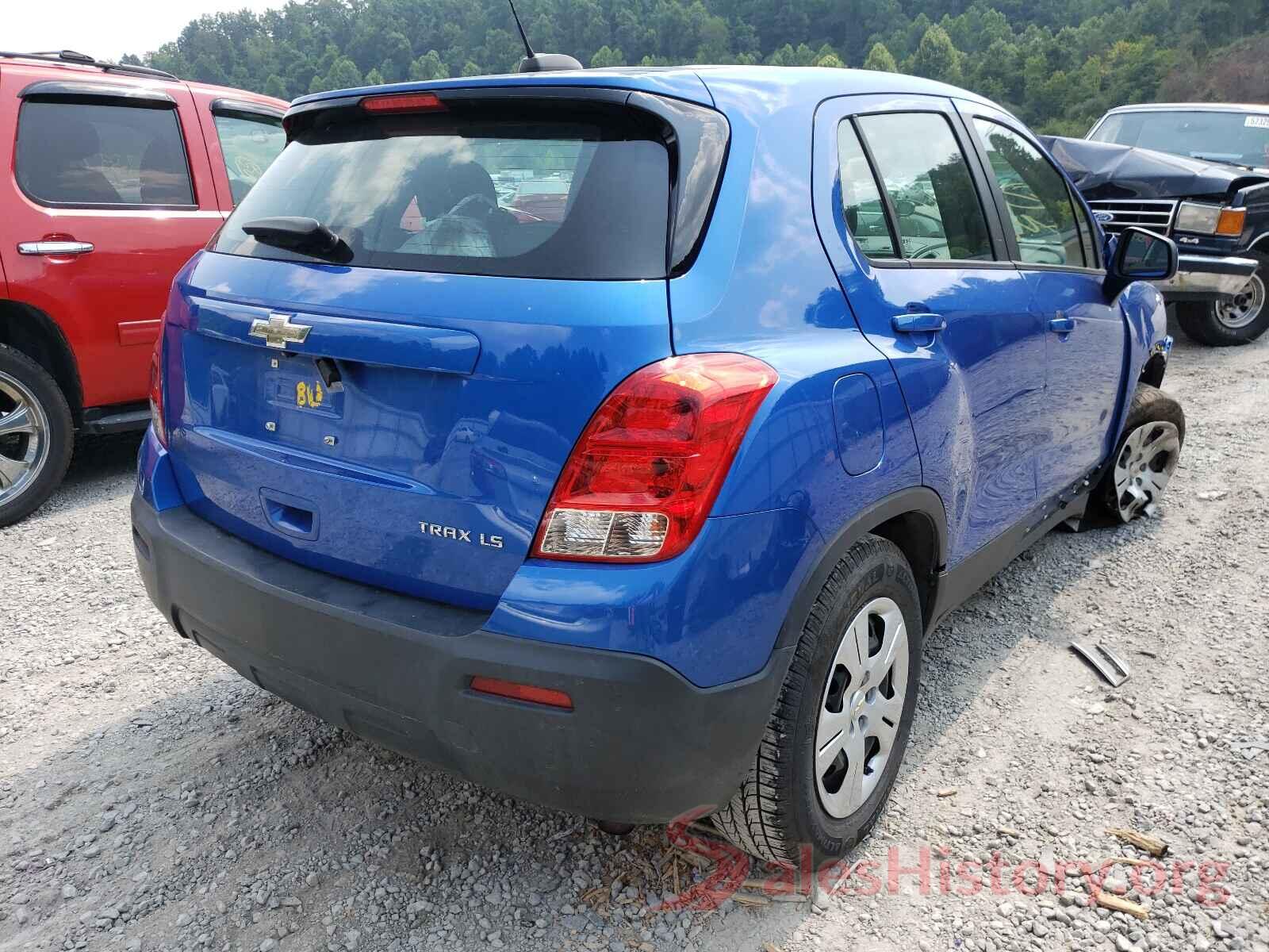 KL7CJKSB7GB754741 2016 CHEVROLET TRAX