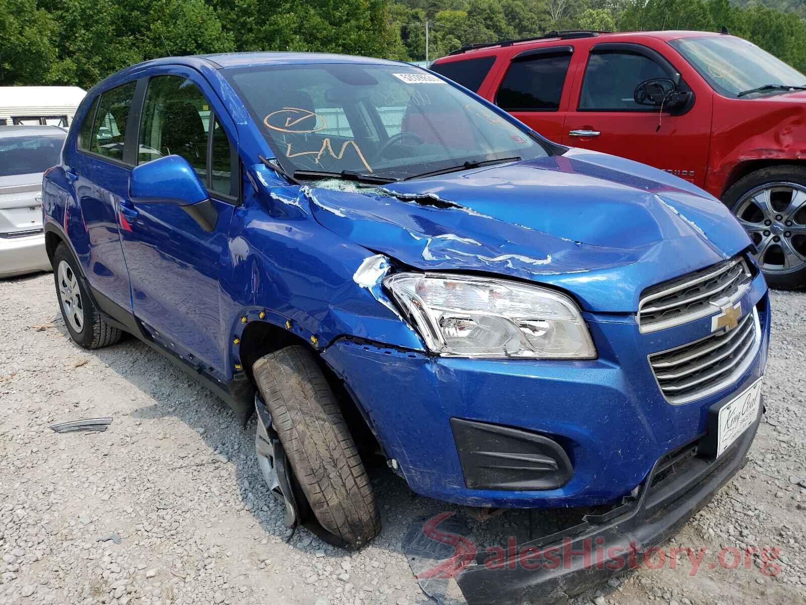 KL7CJKSB7GB754741 2016 CHEVROLET TRAX