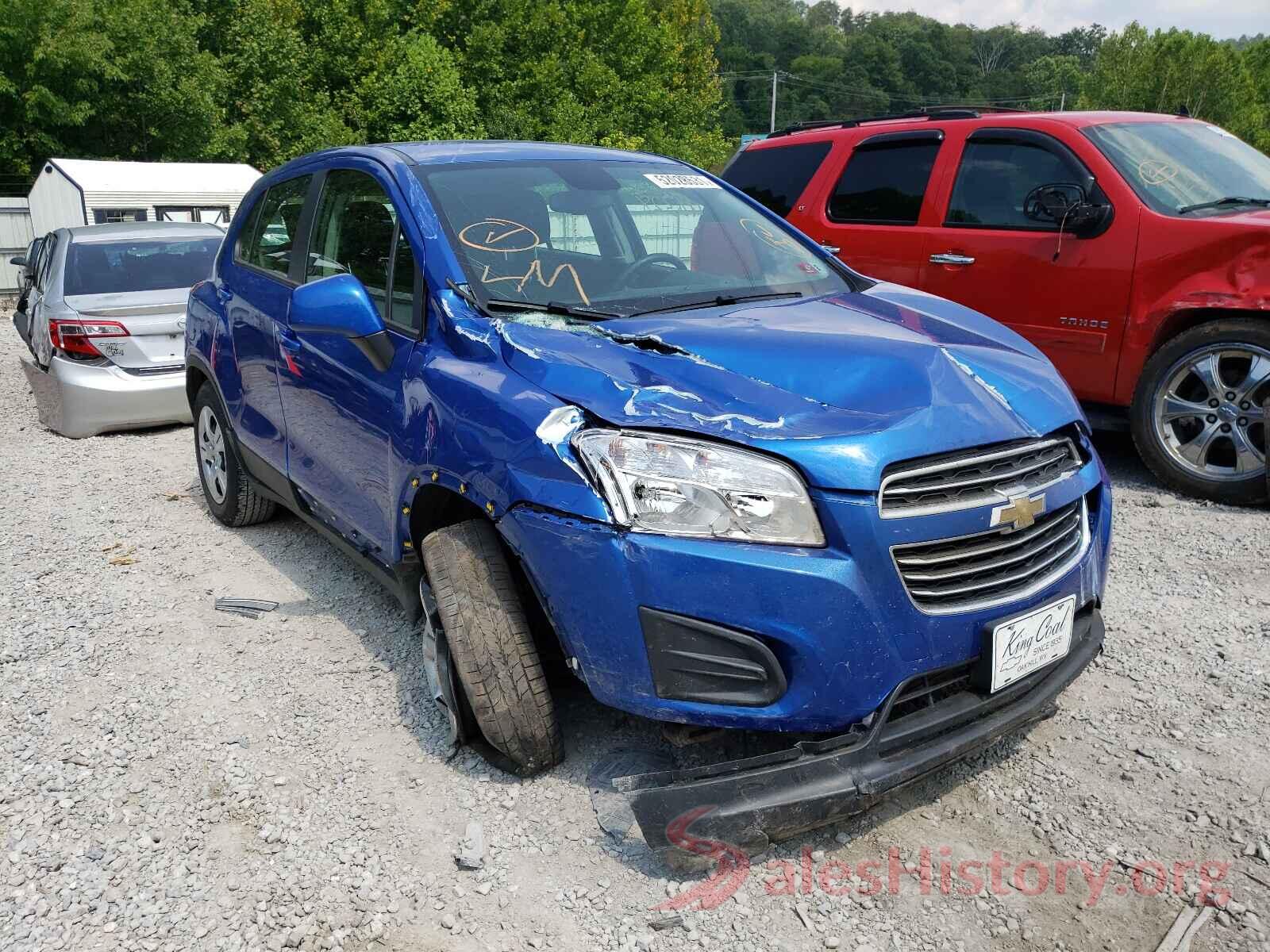 KL7CJKSB7GB754741 2016 CHEVROLET TRAX