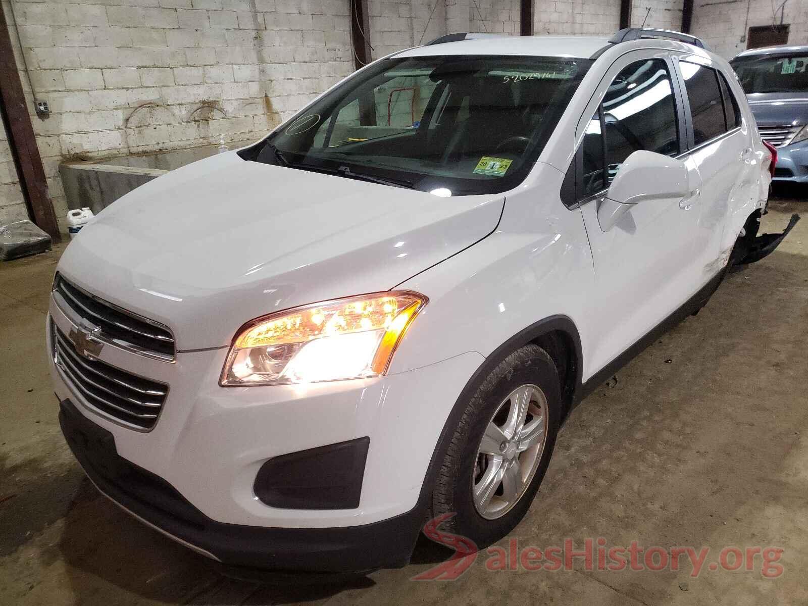 3GNCJLSB7GL126192 2016 CHEVROLET TRAX