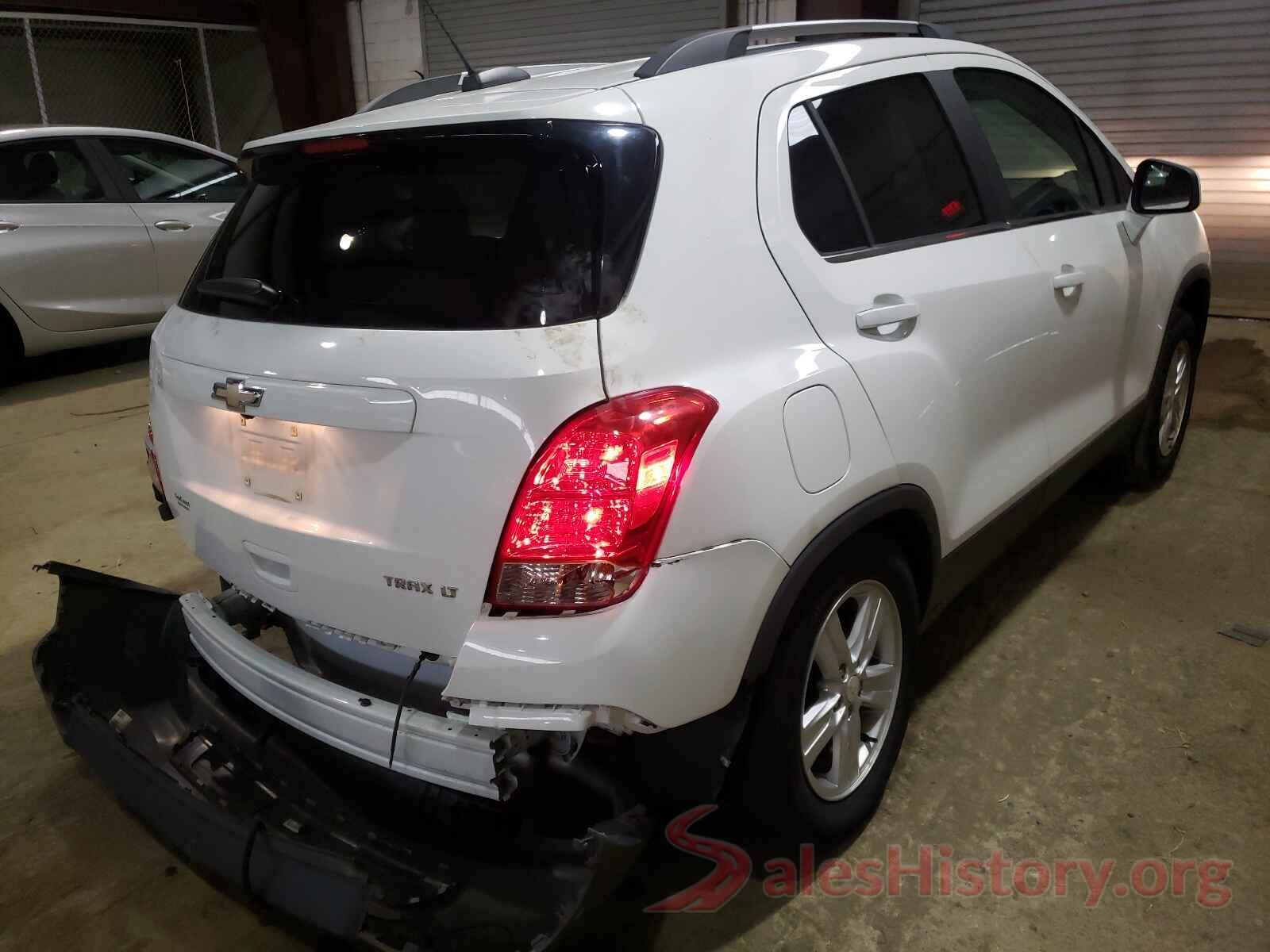 3GNCJLSB7GL126192 2016 CHEVROLET TRAX