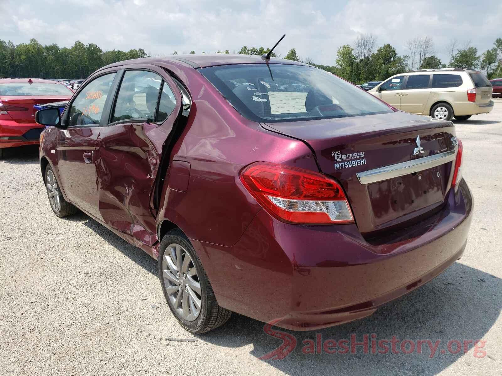 ML32F3FJ9JHF10428 2018 MITSUBISHI MIRAGE