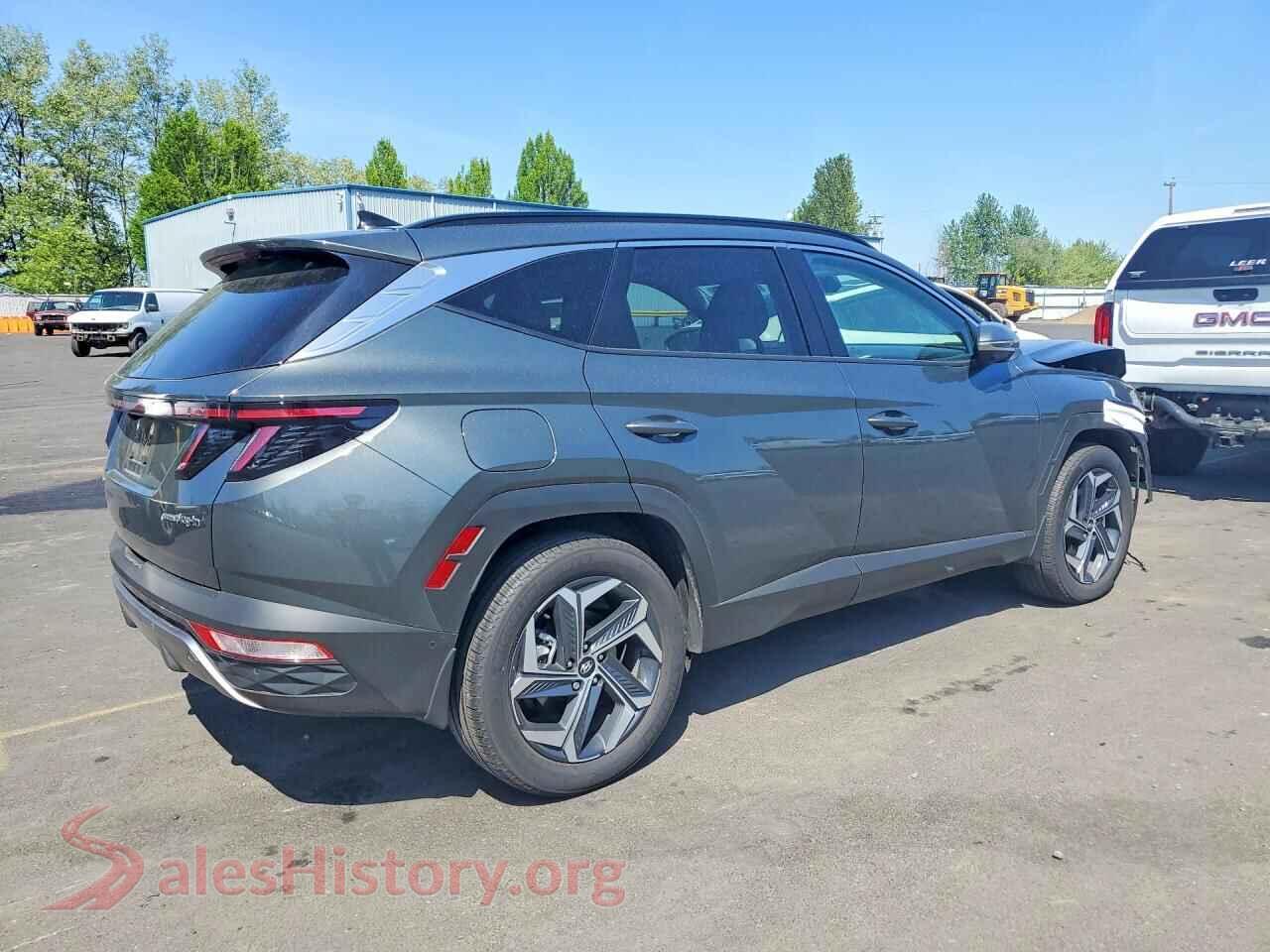 2024 HYUNDAI TUCSON VIN KM8JFDD26RU219844, right side view