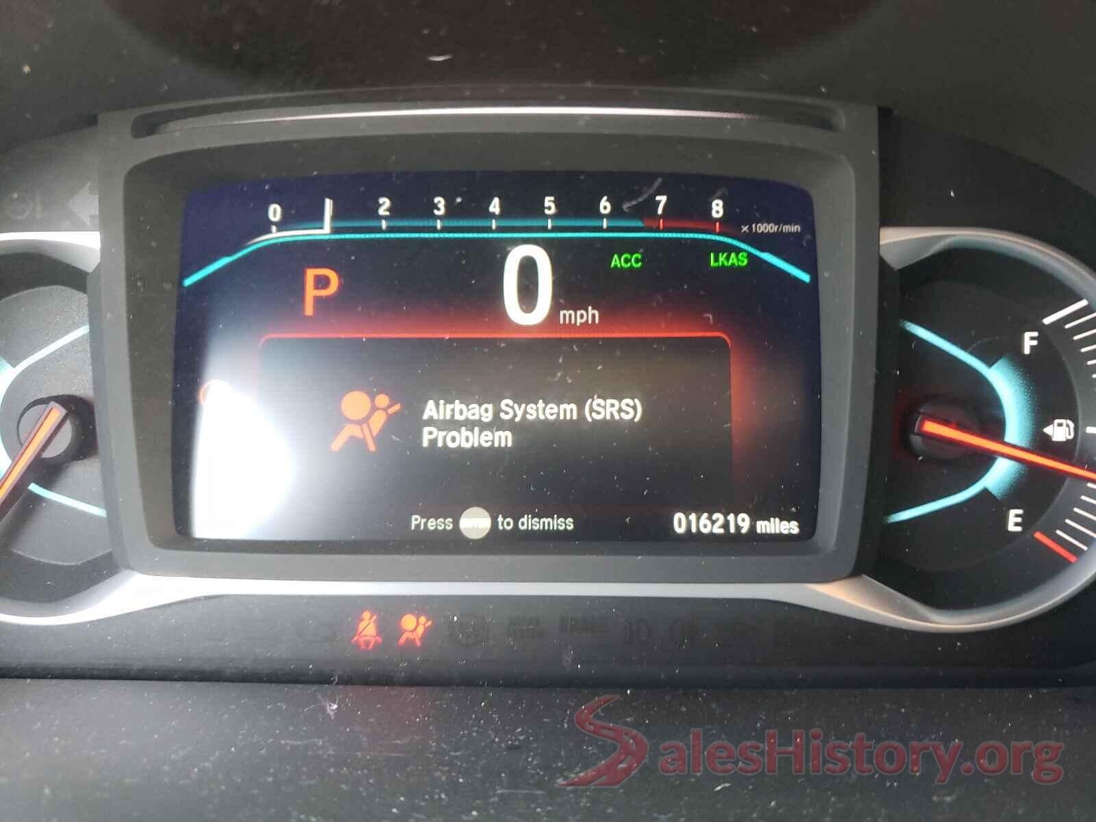 5FNYF5H50KB043224 2019 HONDA PILOT