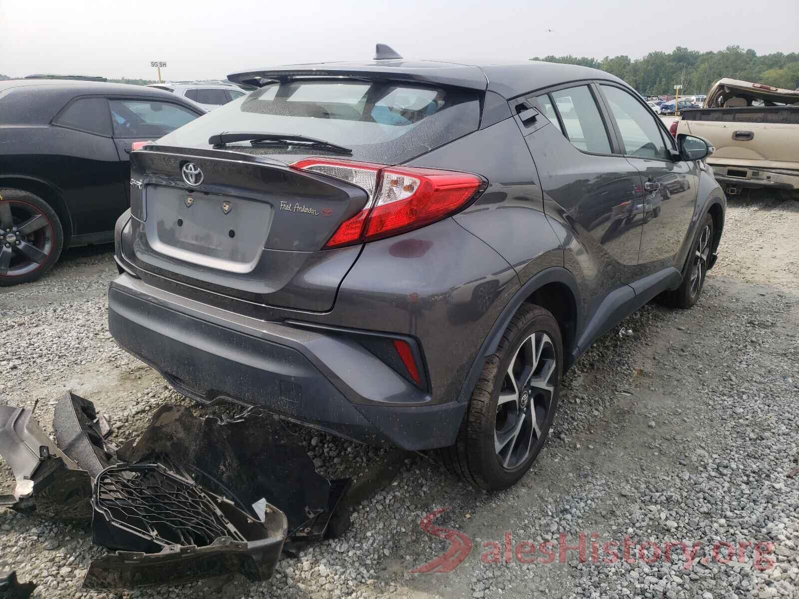 NMTKHMBX7JR051835 2018 TOYOTA C-HR