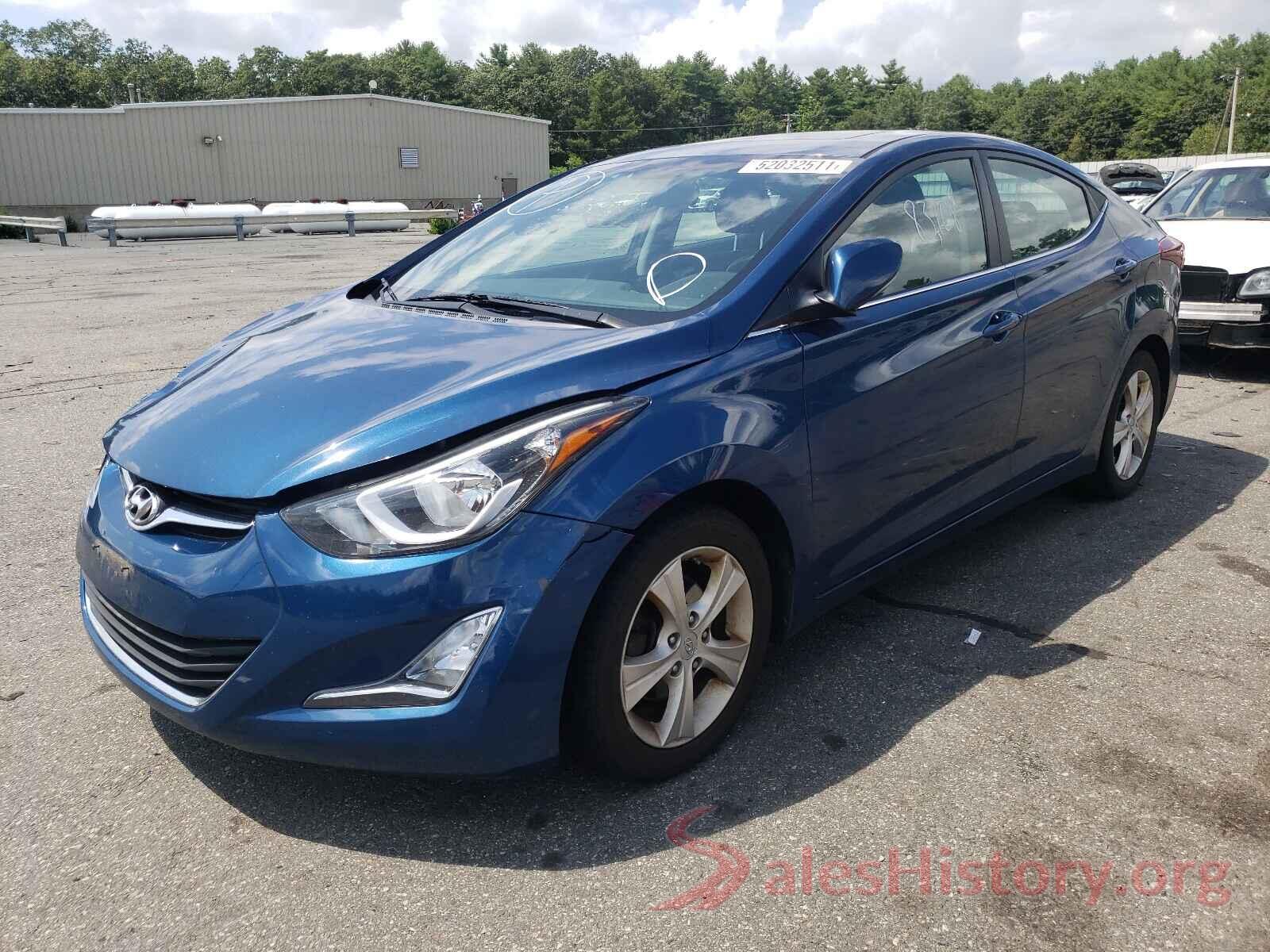 KMHDH4AE5GU494012 2016 HYUNDAI ELANTRA