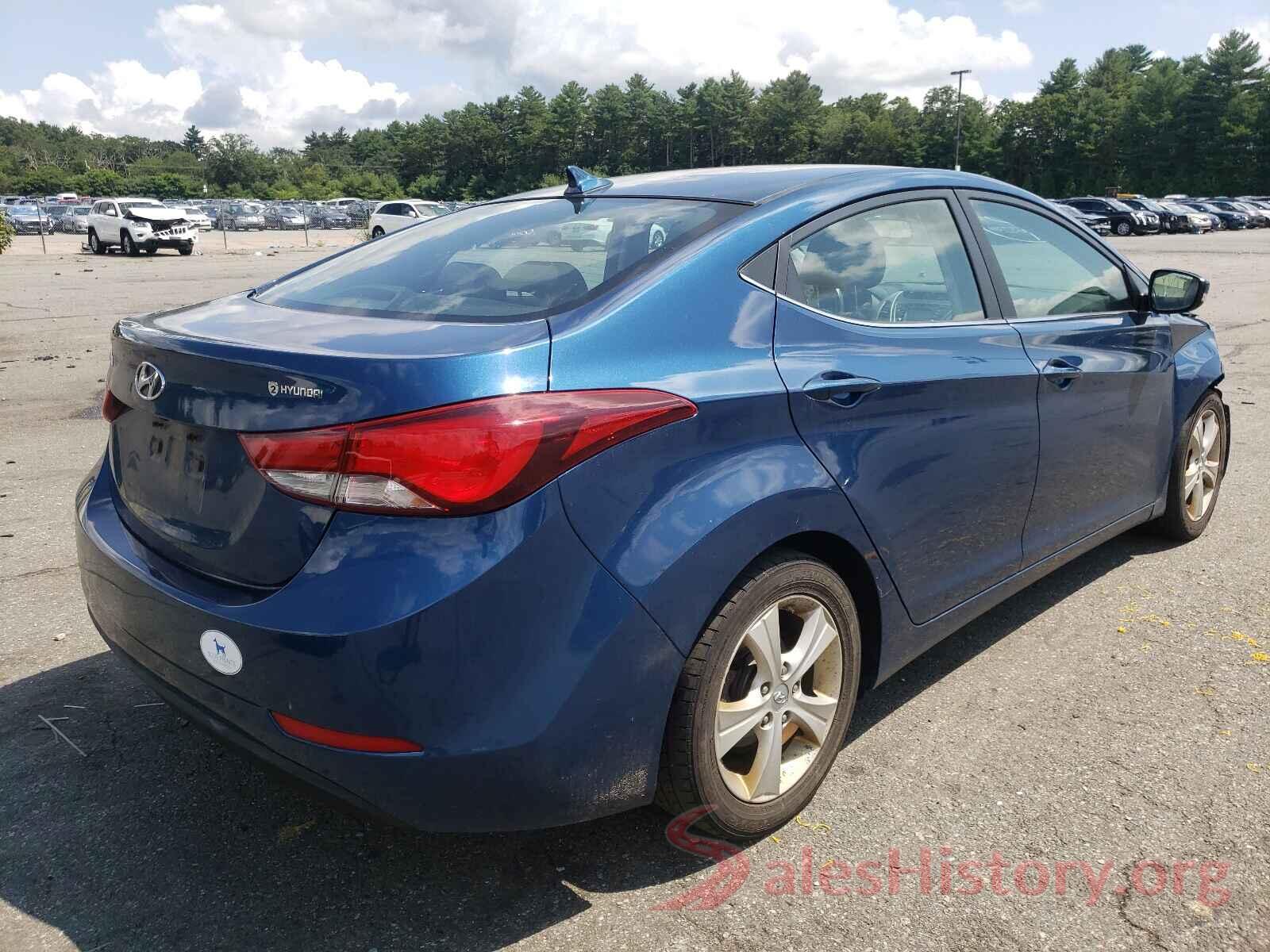 KMHDH4AE5GU494012 2016 HYUNDAI ELANTRA