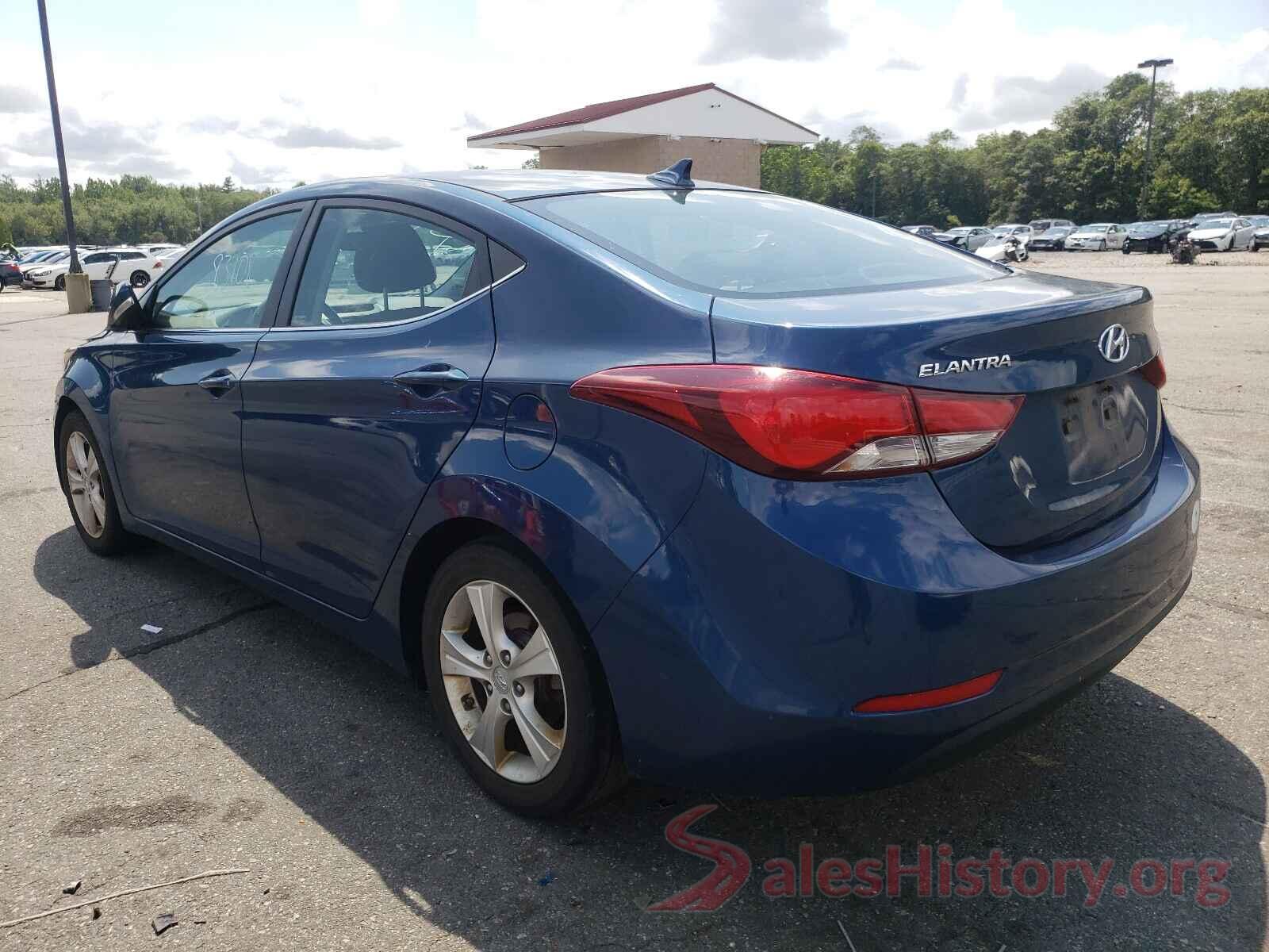 KMHDH4AE5GU494012 2016 HYUNDAI ELANTRA