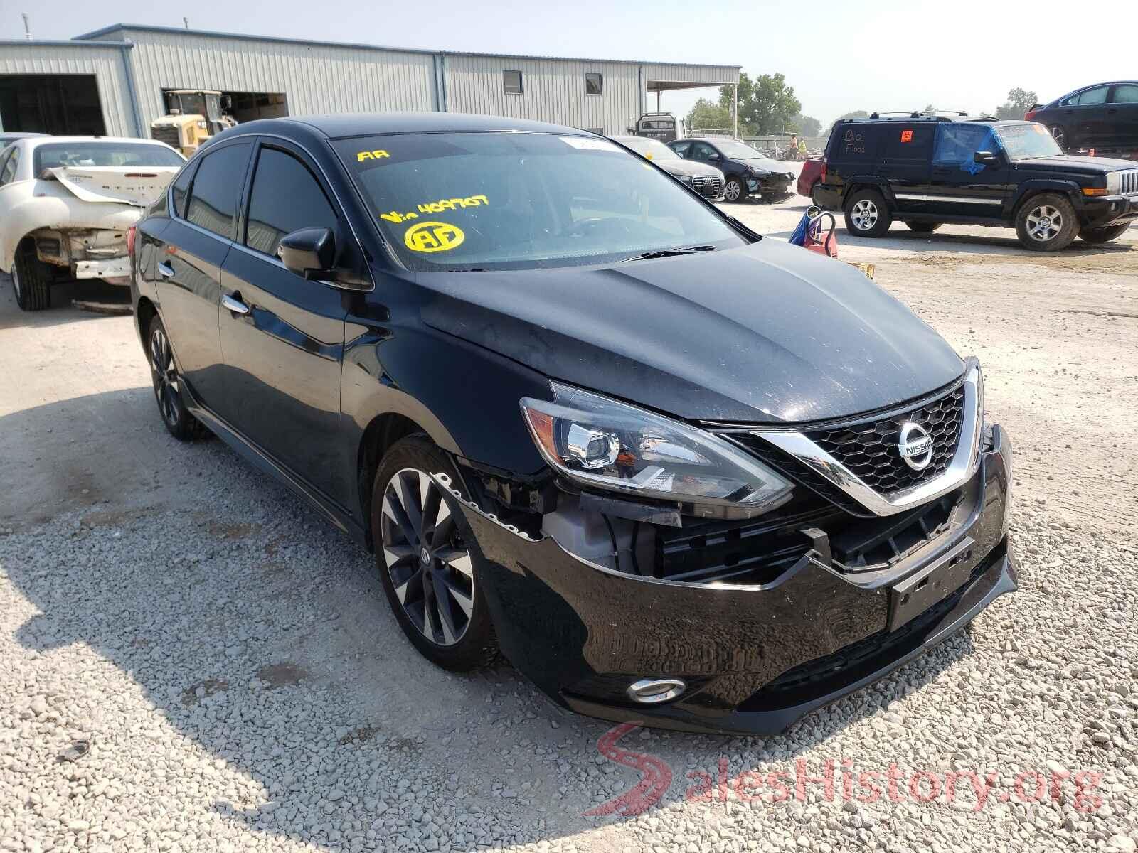 3N1AB7AP4HY409707 2017 NISSAN SENTRA