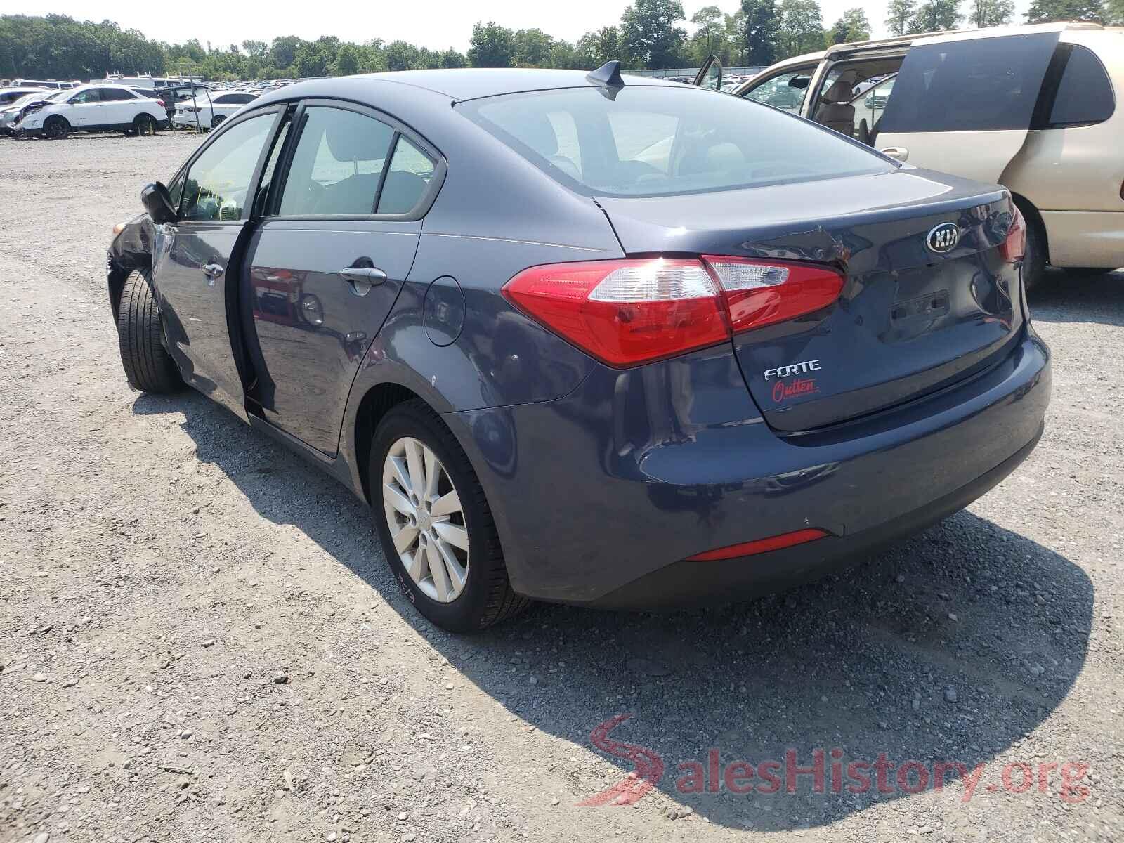 KNAFX4A68G5570001 2016 KIA FORTE