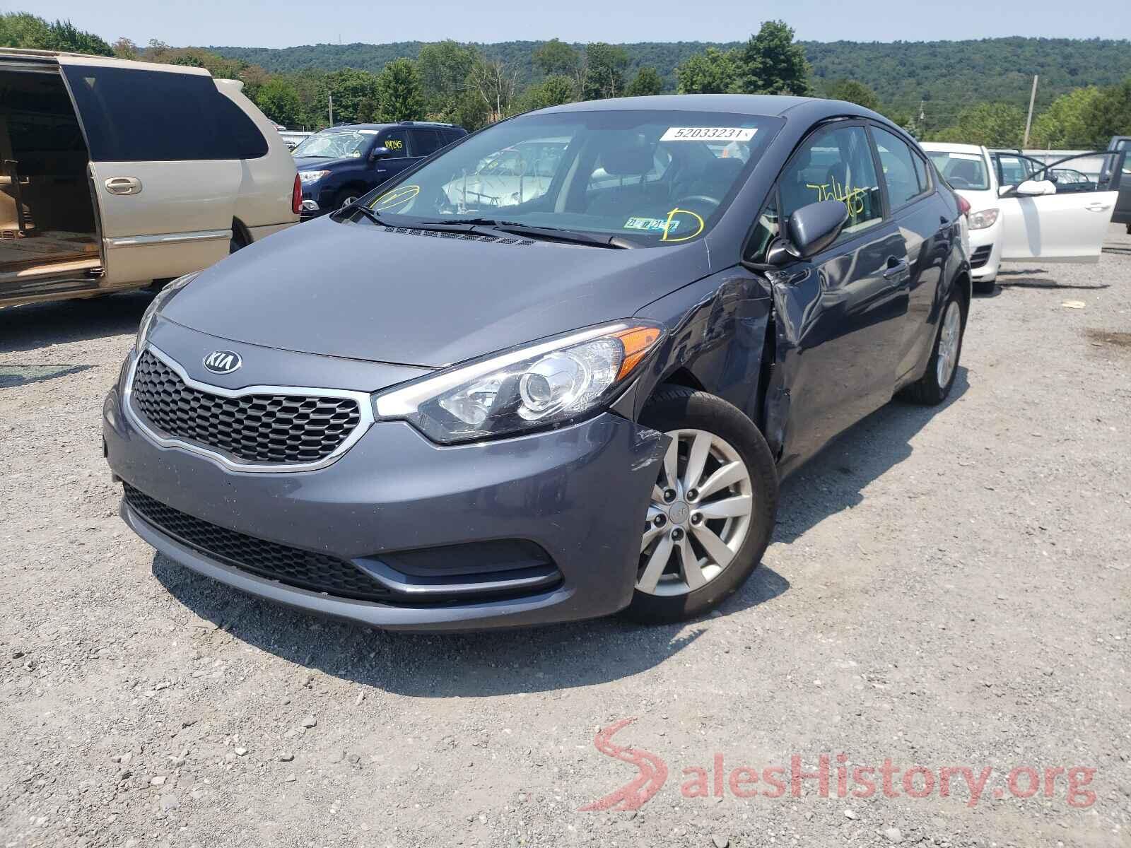 KNAFX4A68G5570001 2016 KIA FORTE