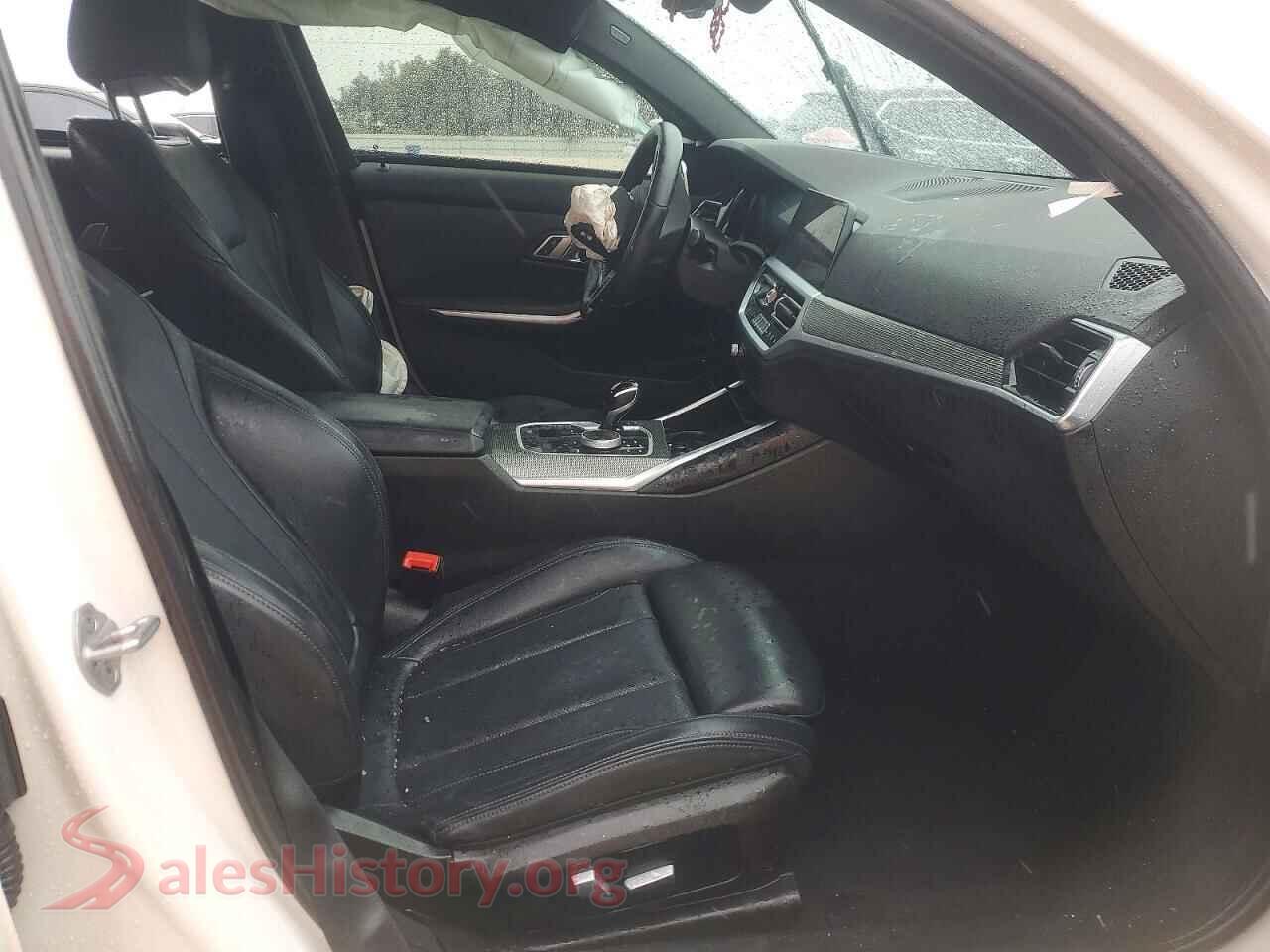 2022 BMW 3 SERIES VIN 3MW5P7J01N8C62743, engine bay