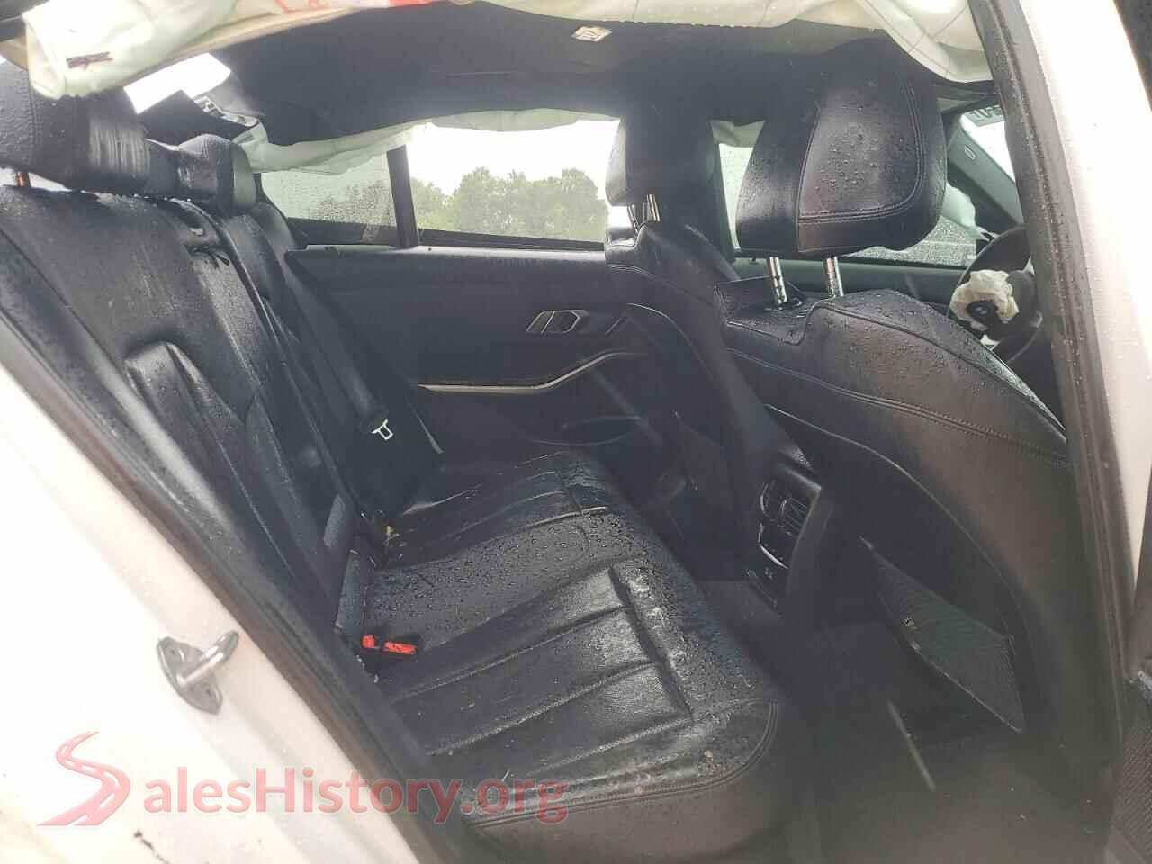 2022 BMW 3 SERIES VIN 3MW5P7J01N8C62743, odometer mileage