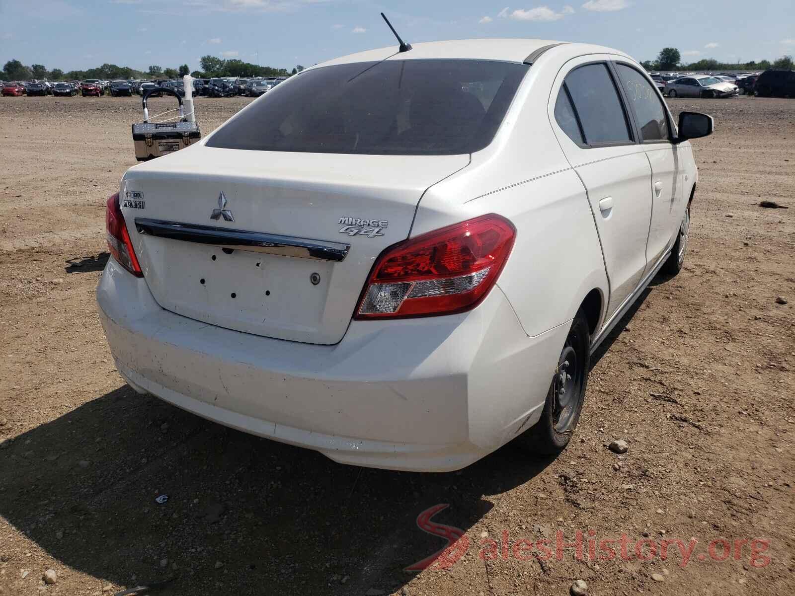 ML32F3FJ1KHF17374 2019 MITSUBISHI MIRAGE