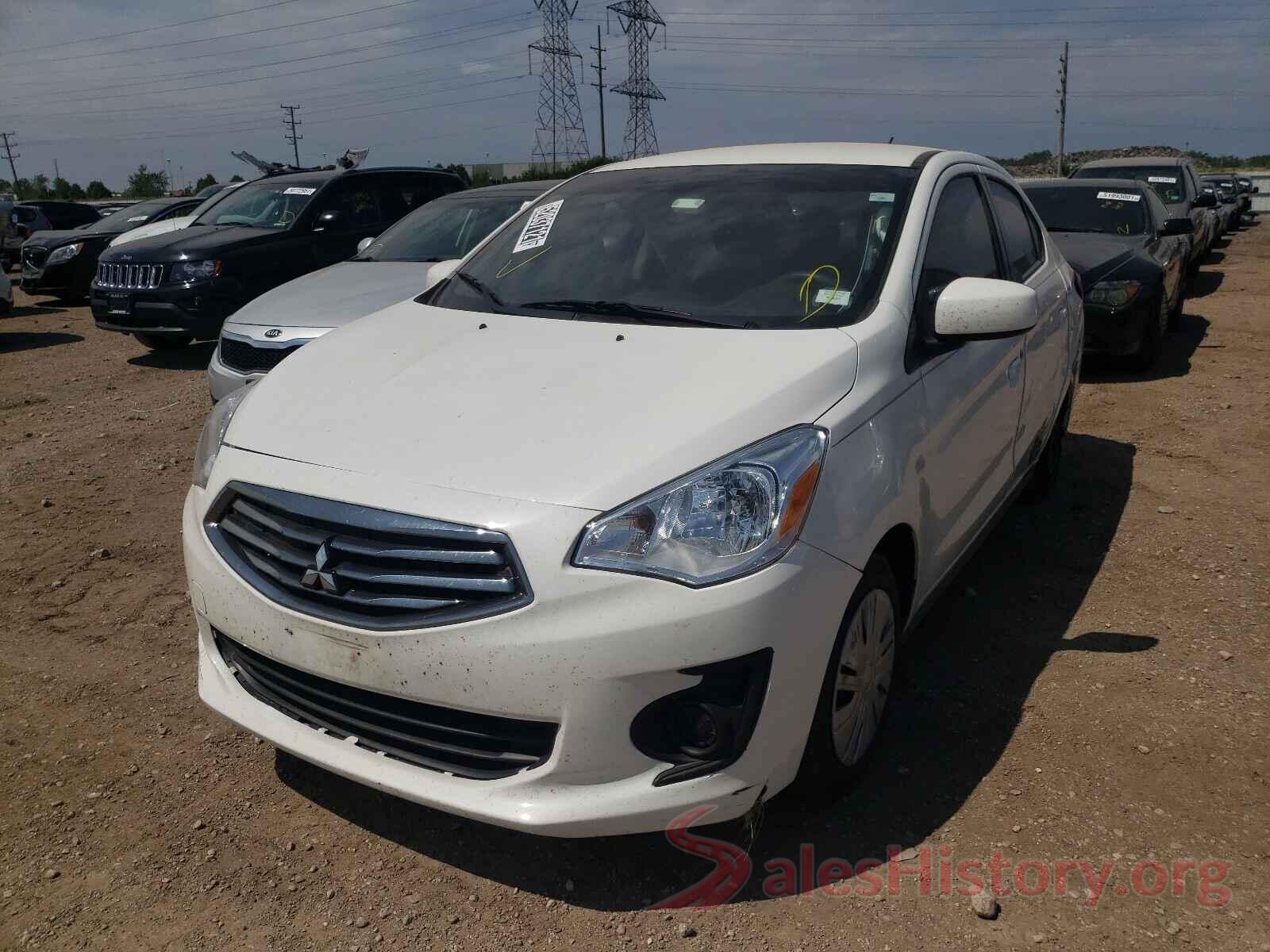 ML32F3FJ1KHF17374 2019 MITSUBISHI MIRAGE