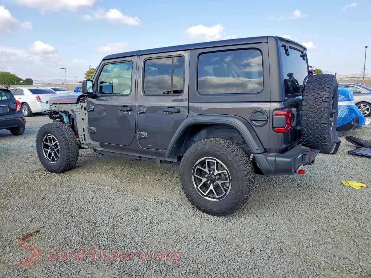 2024 JEEP WRANGLER VIN 1C4PJXFG6RW370890, front view