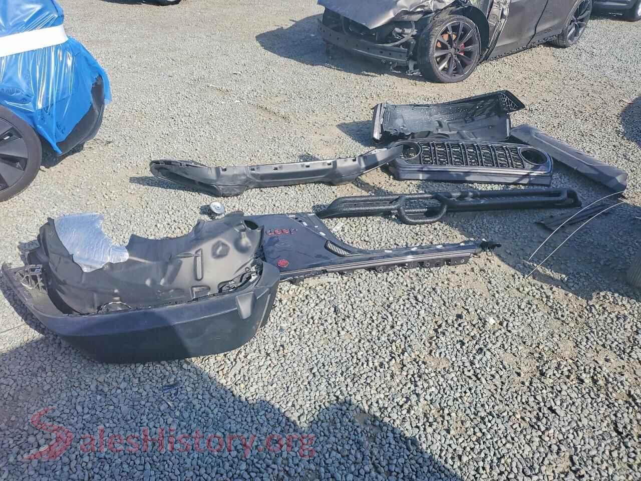 2024 JEEP WRANGLER VIN 1C4PJXFG6RW370890, trunk area