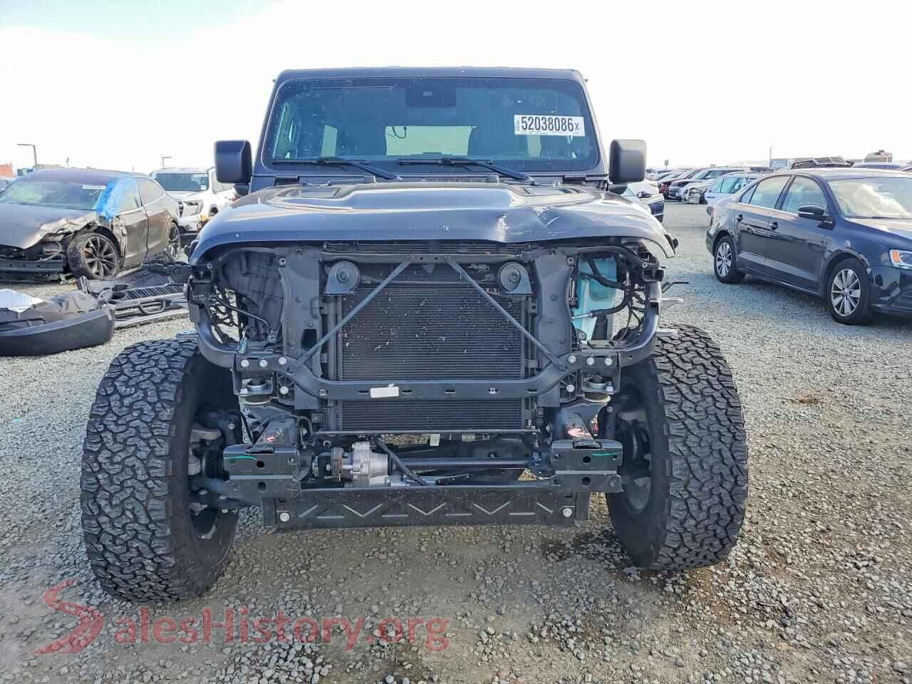 2024 JEEP WRANGLER VIN 1C4PJXFG6RW370890, rear view