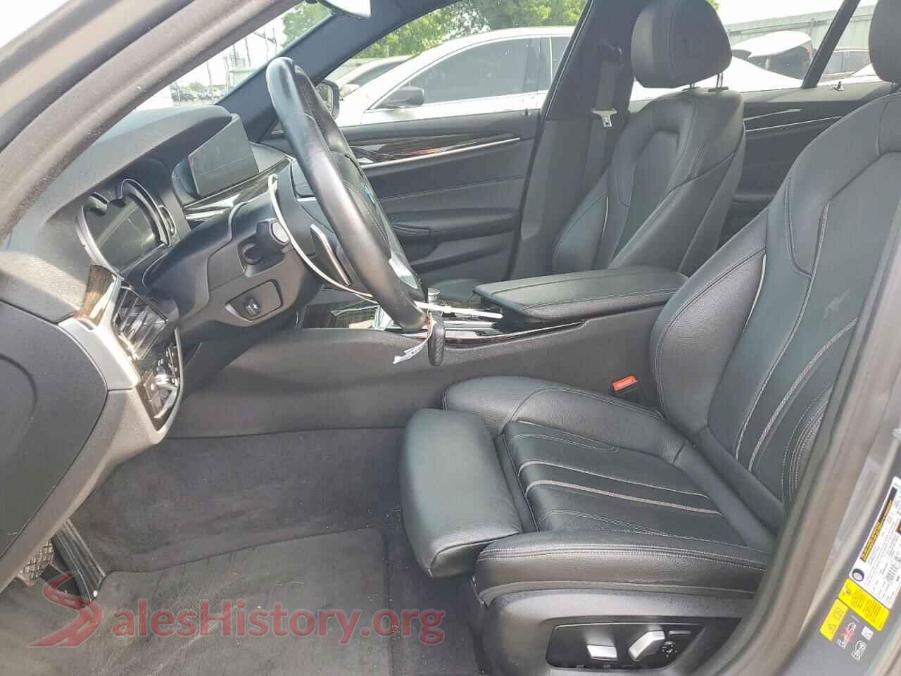2018 BMW 5 SERIES VIN WBAJA9C51JB034089, engine bay