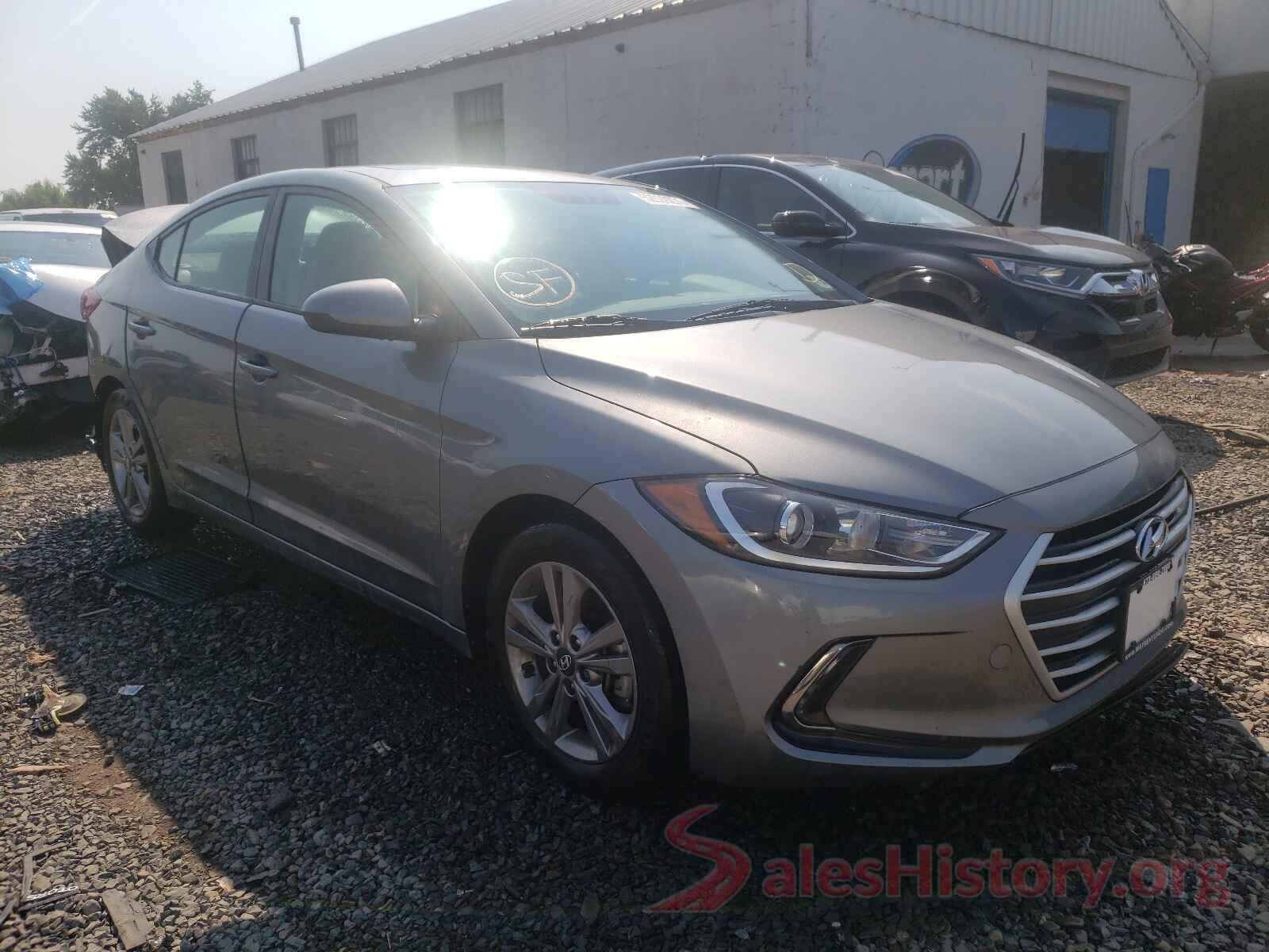 KMHD84LFXHU351158 2017 HYUNDAI ELANTRA