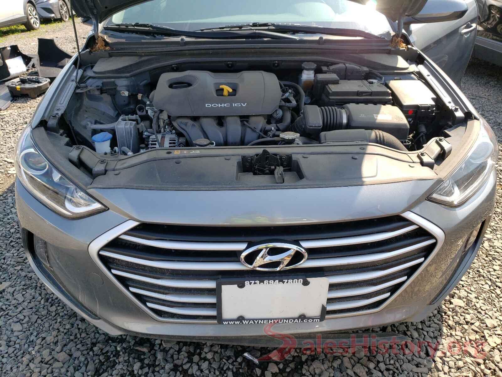 KMHD84LFXHU351158 2017 HYUNDAI ELANTRA